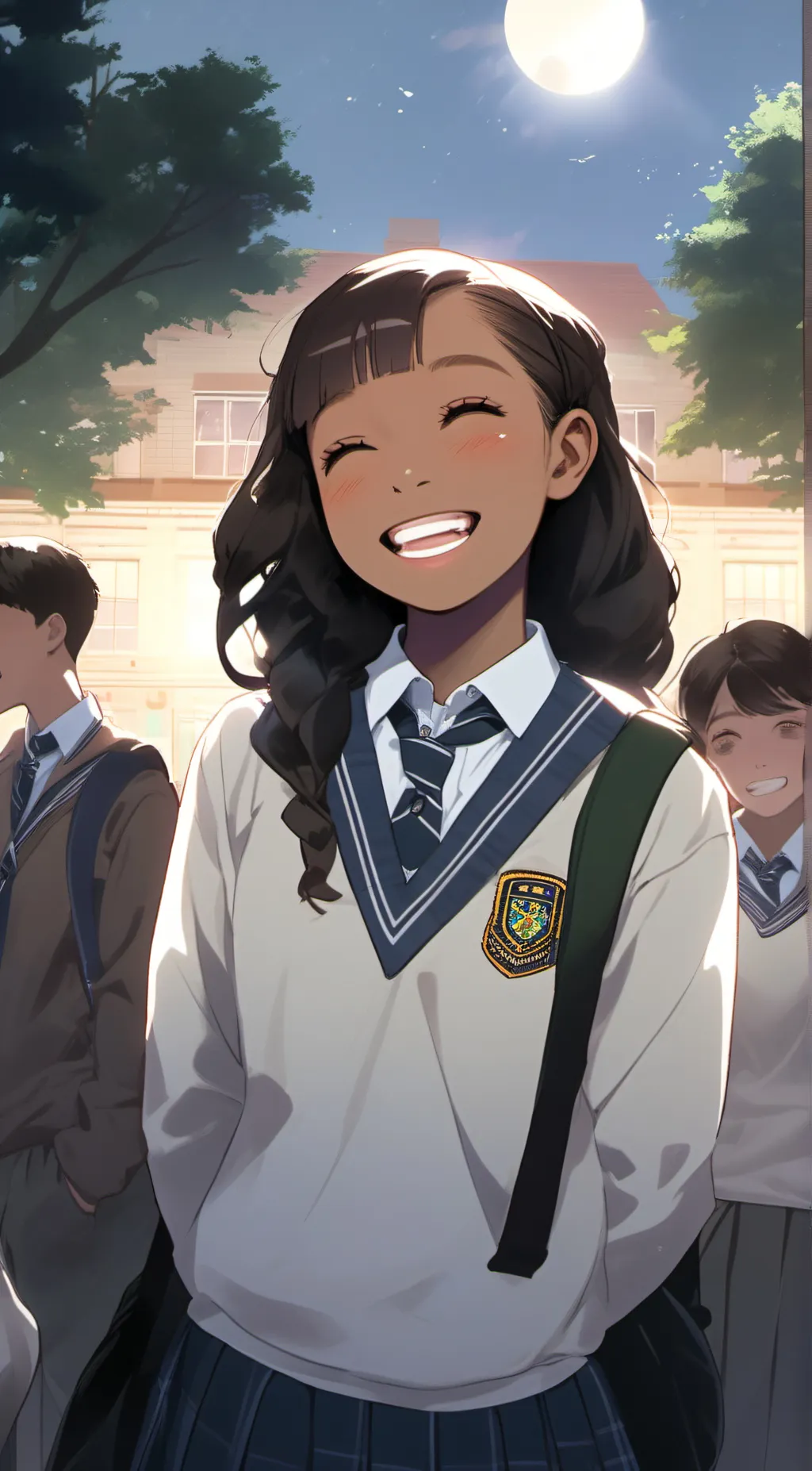 ai character: Harmony  background