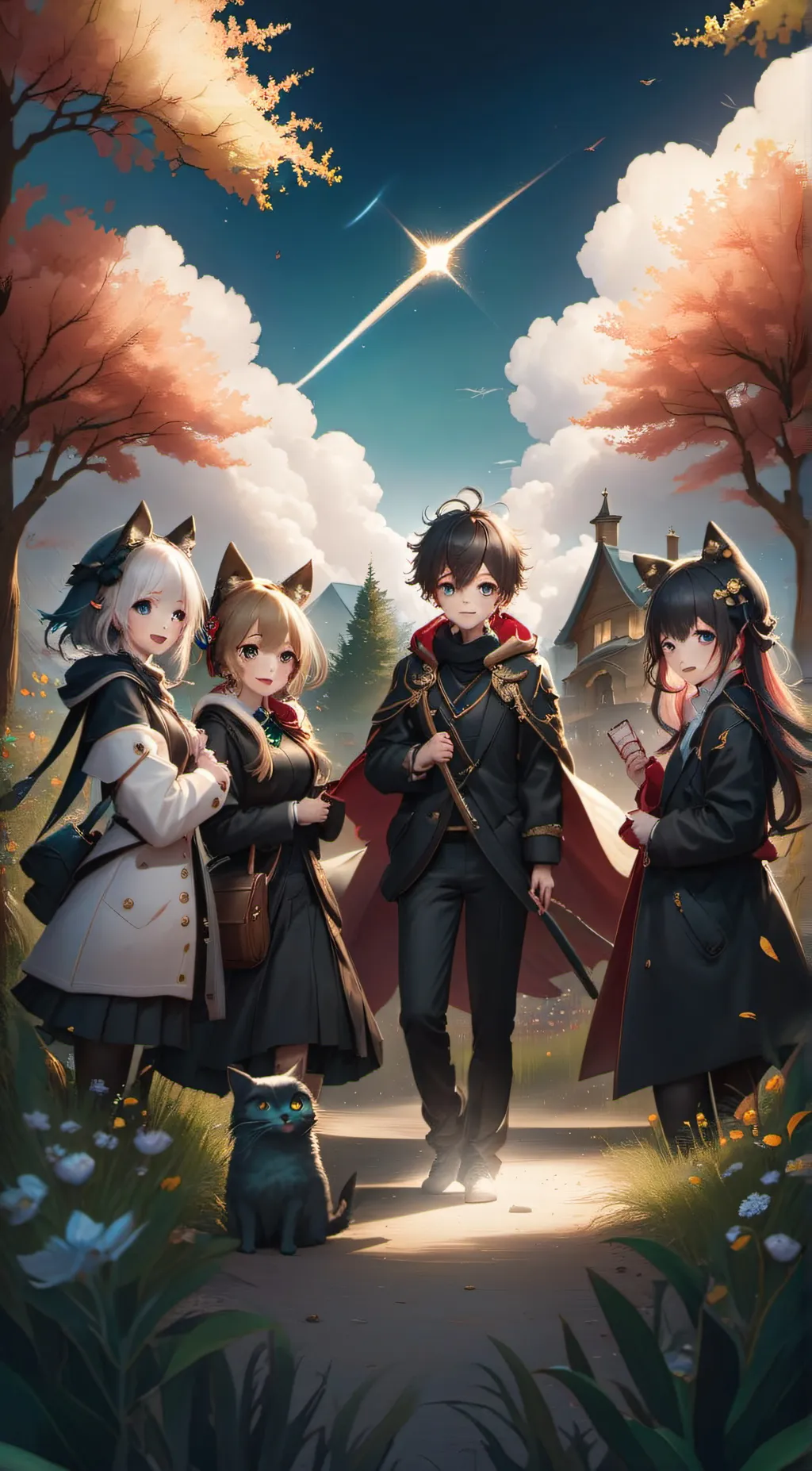 ai character: hashira  background