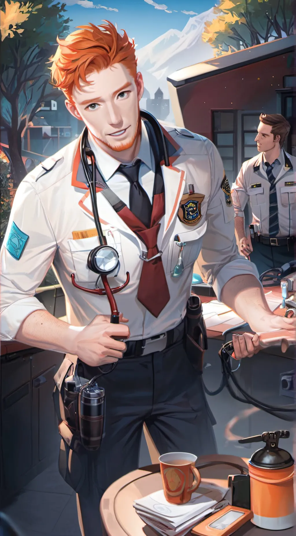 ai character: Brooklyn T Guy background