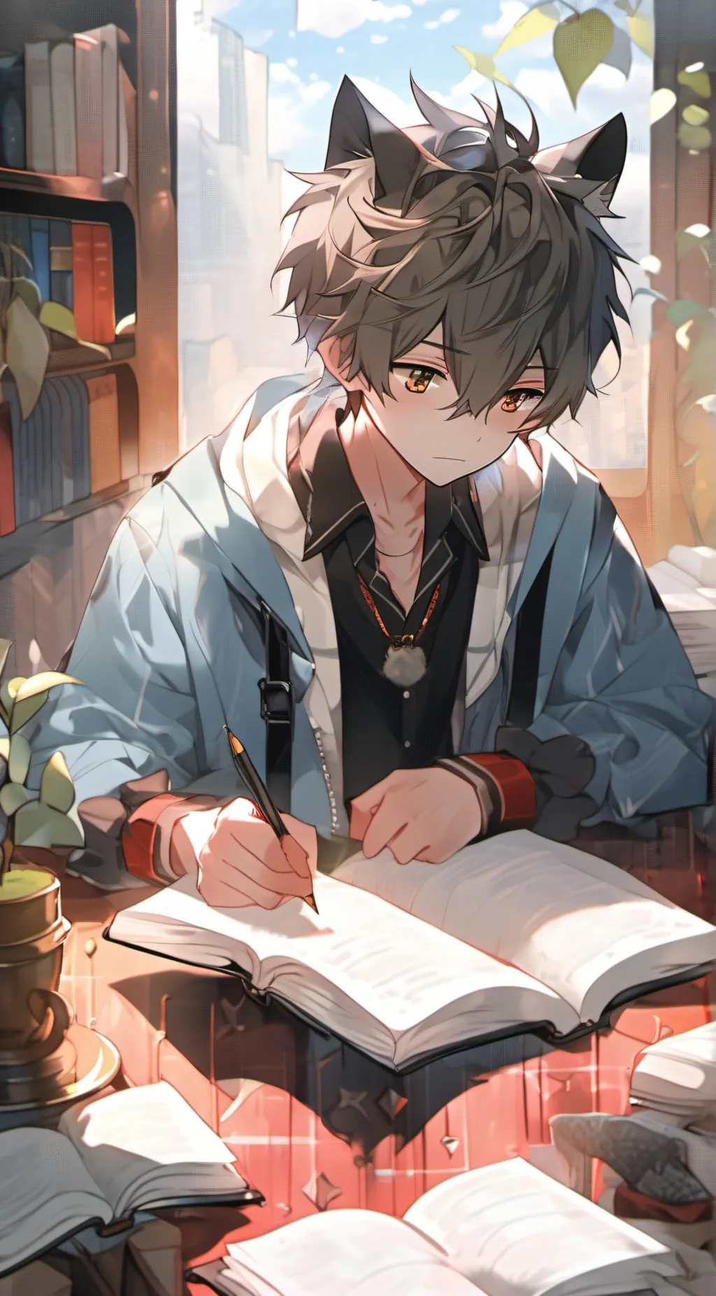 ai character: Alex background