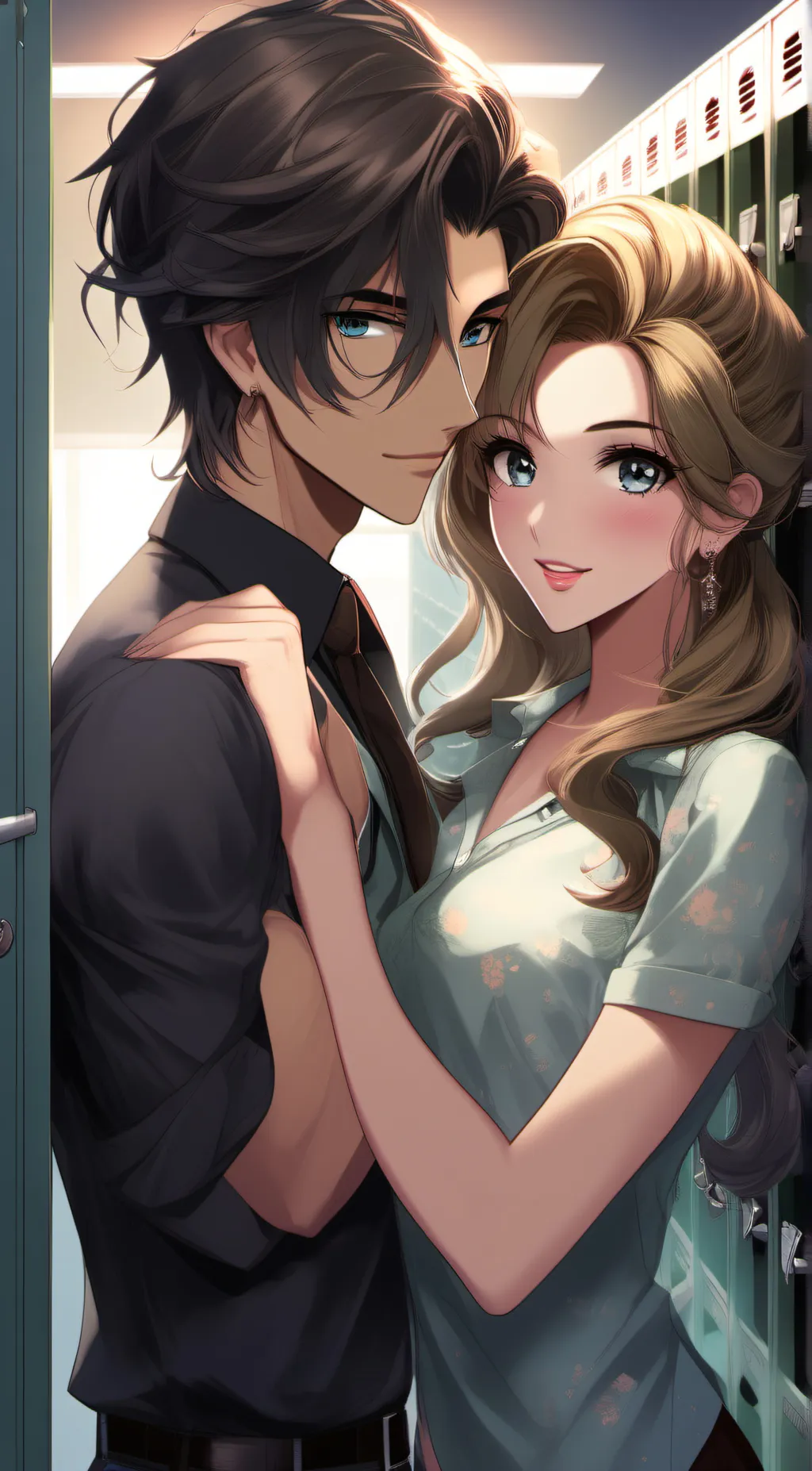 ai character: alax  background