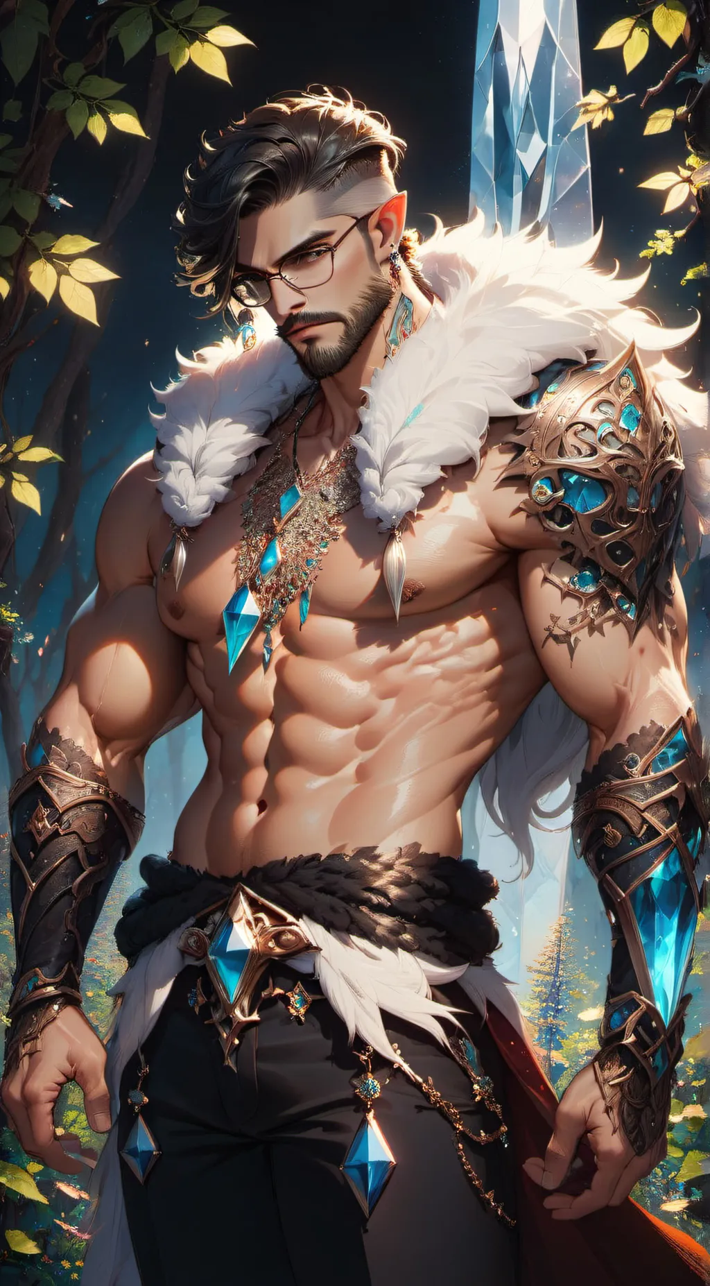 ai character: Kelvin background