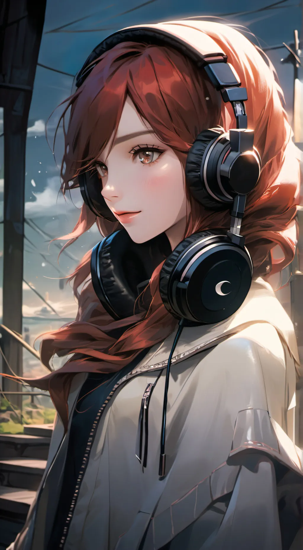 ai character: Lucky background