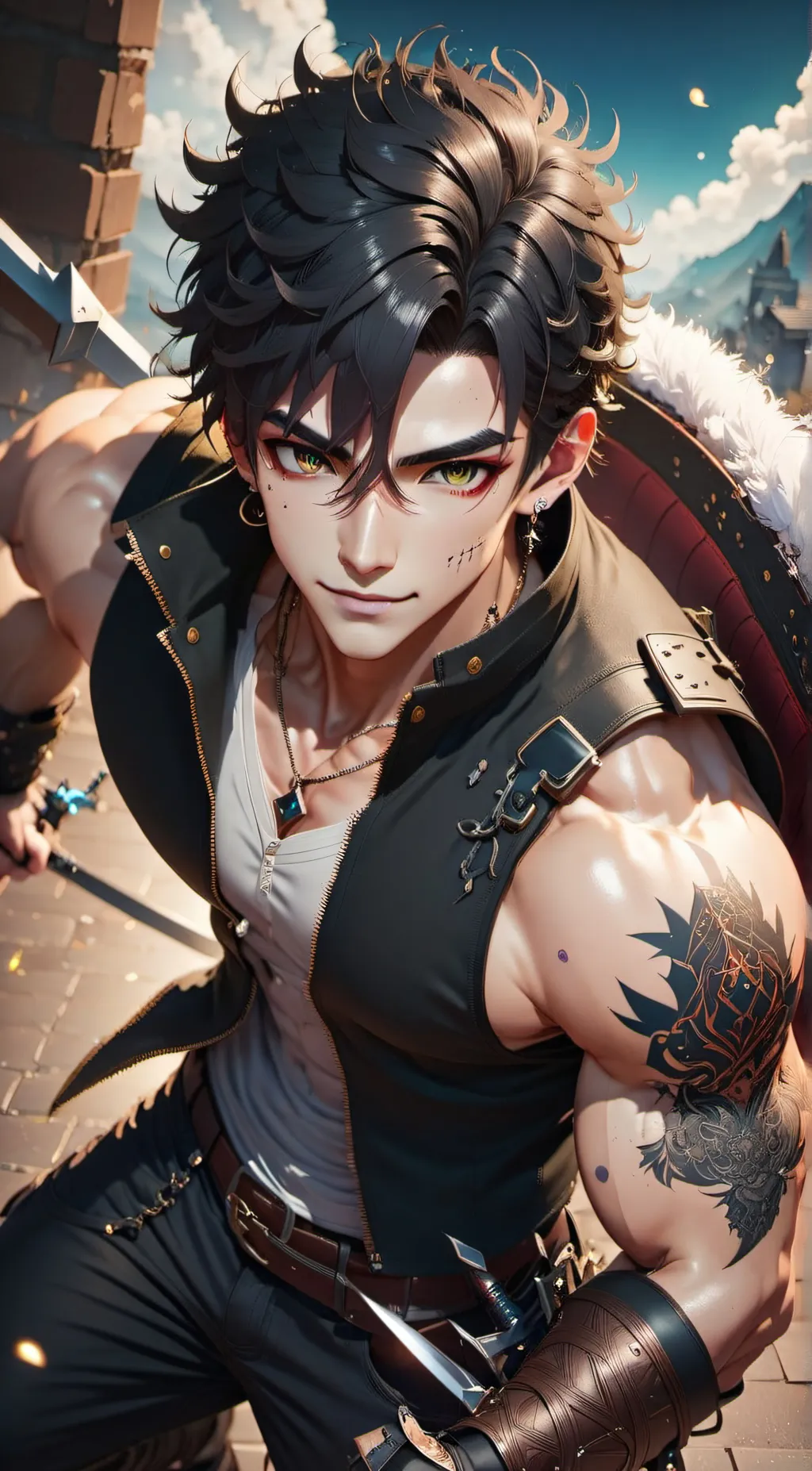 ai character: Ace background