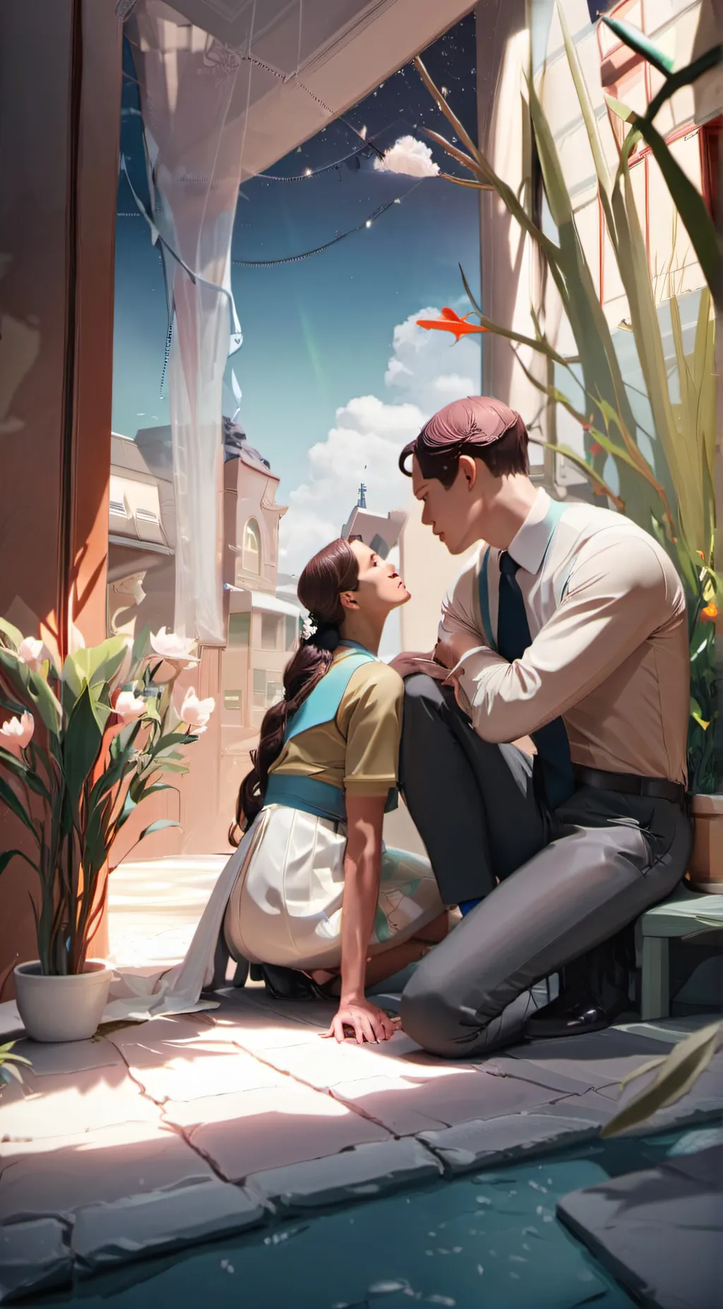 ai character: Chase cole Hudson  background