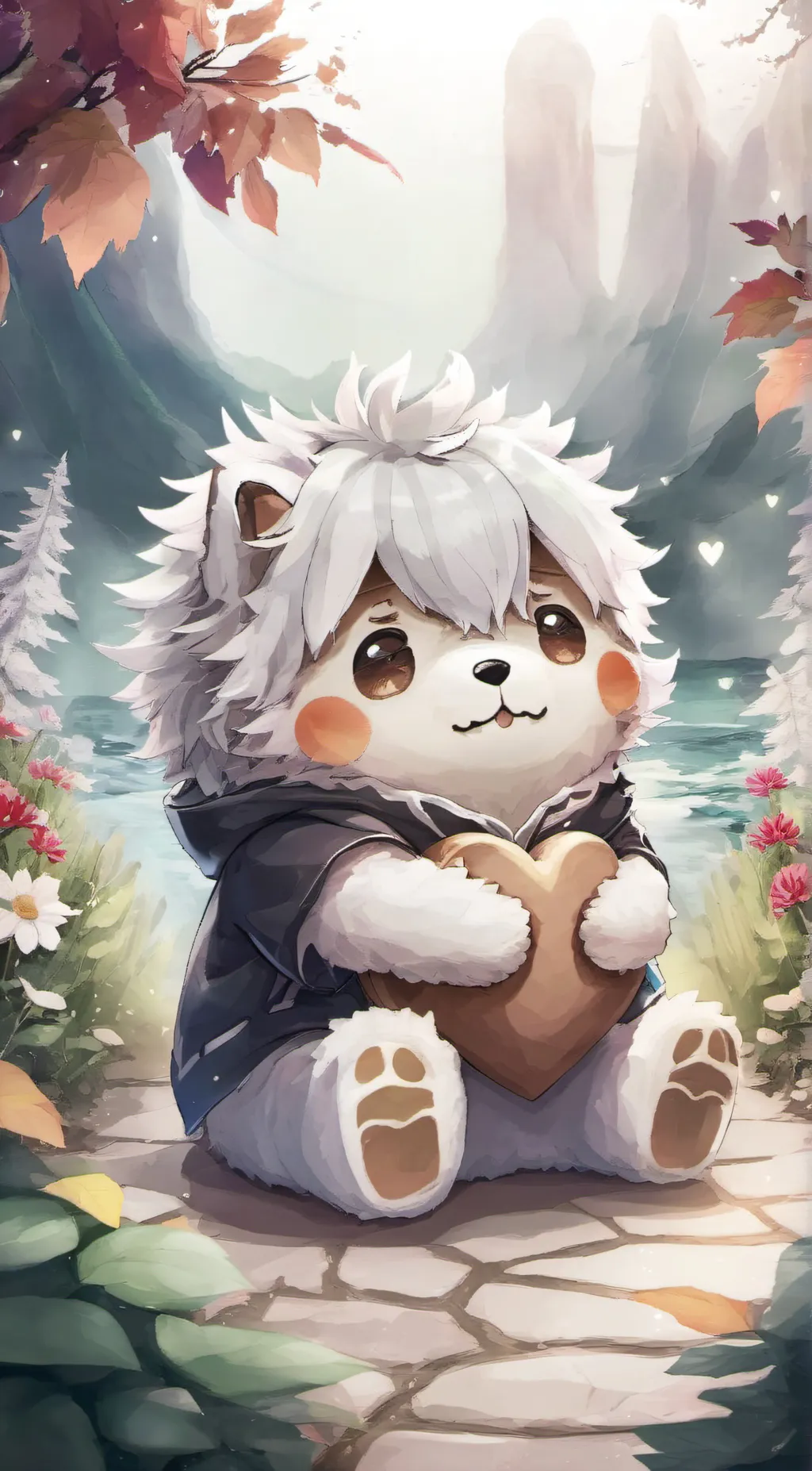 ai character: lukey background