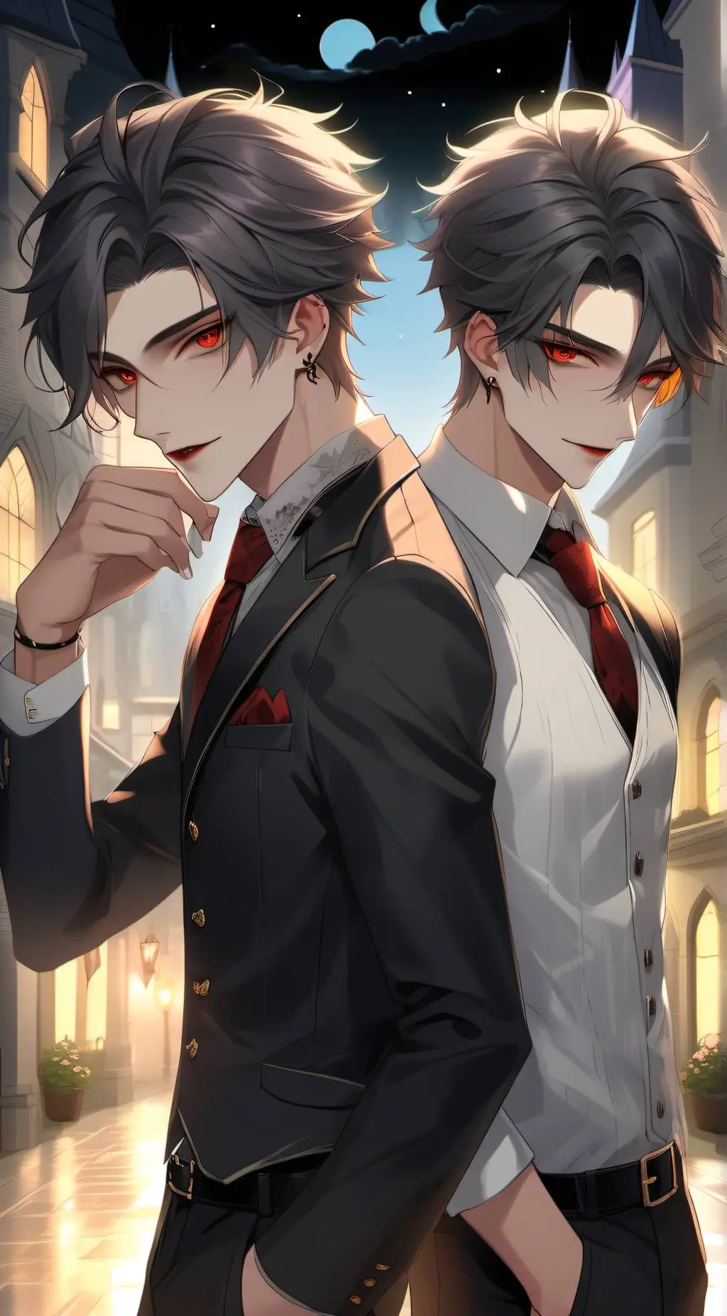 ai character: Josh & Levi background