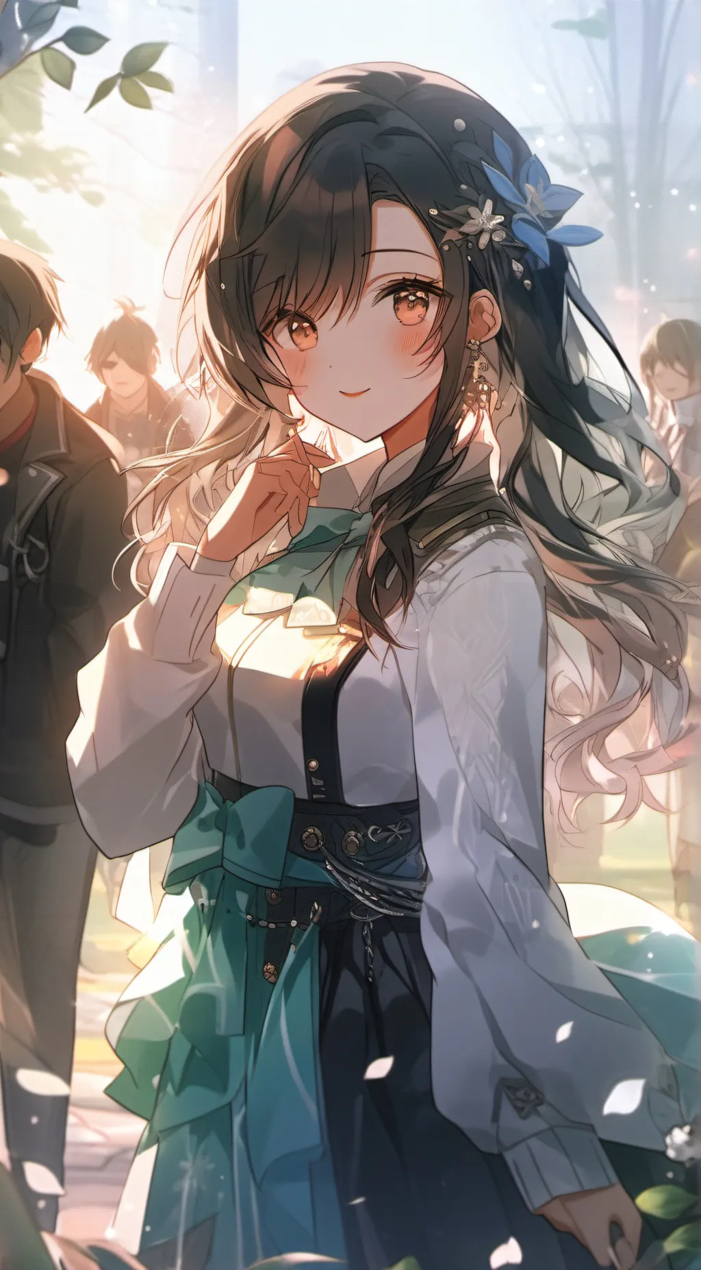 ai character: ivy background