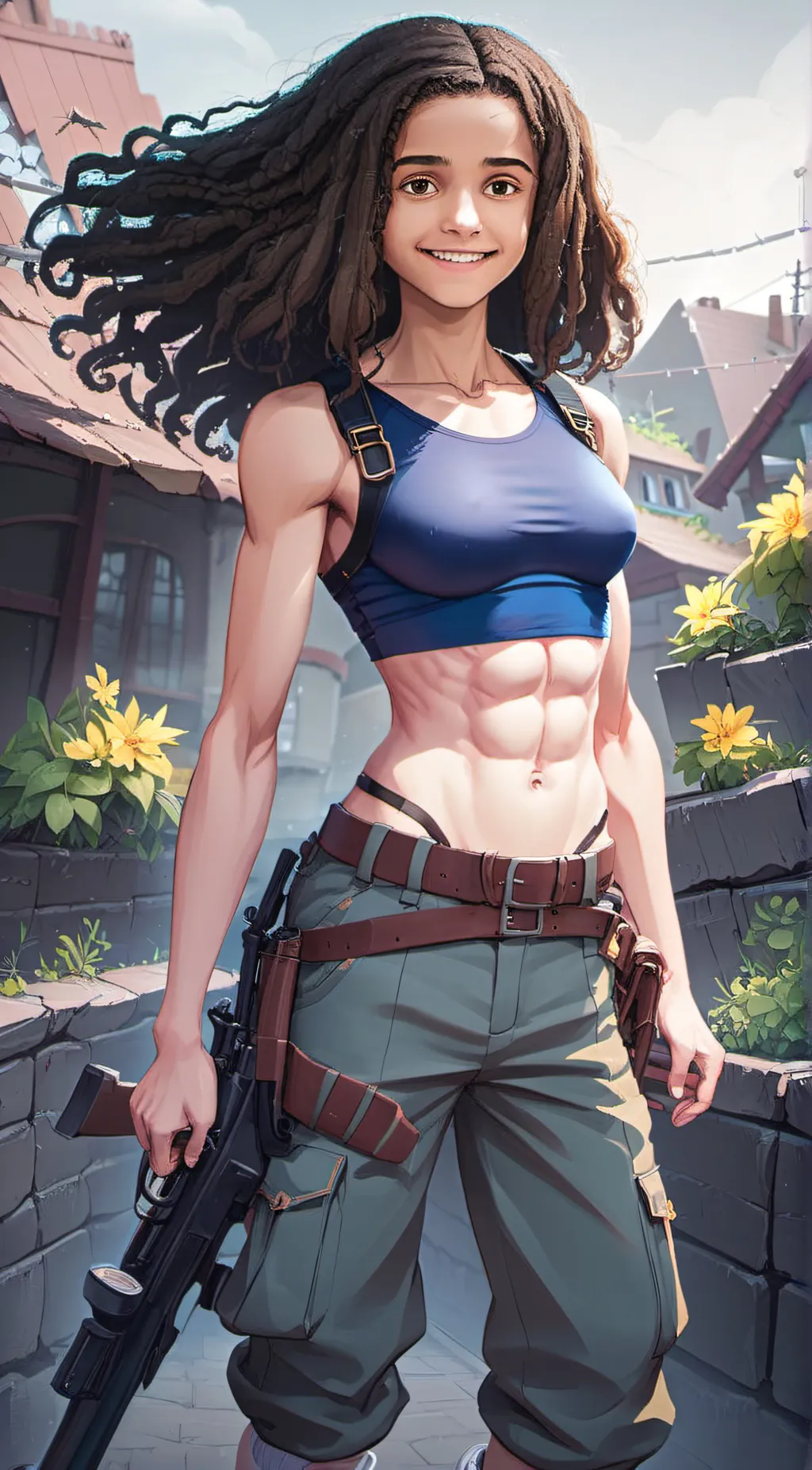 ai character: Sarah  background