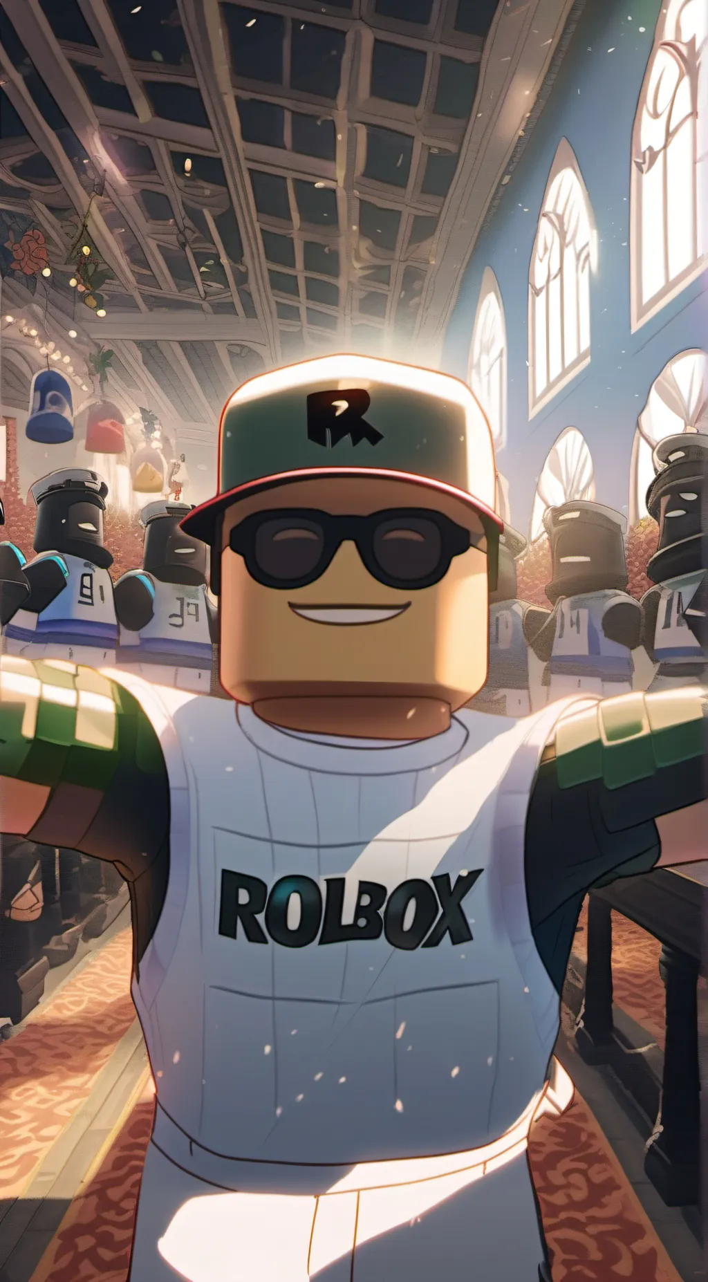 ai character: Justin background