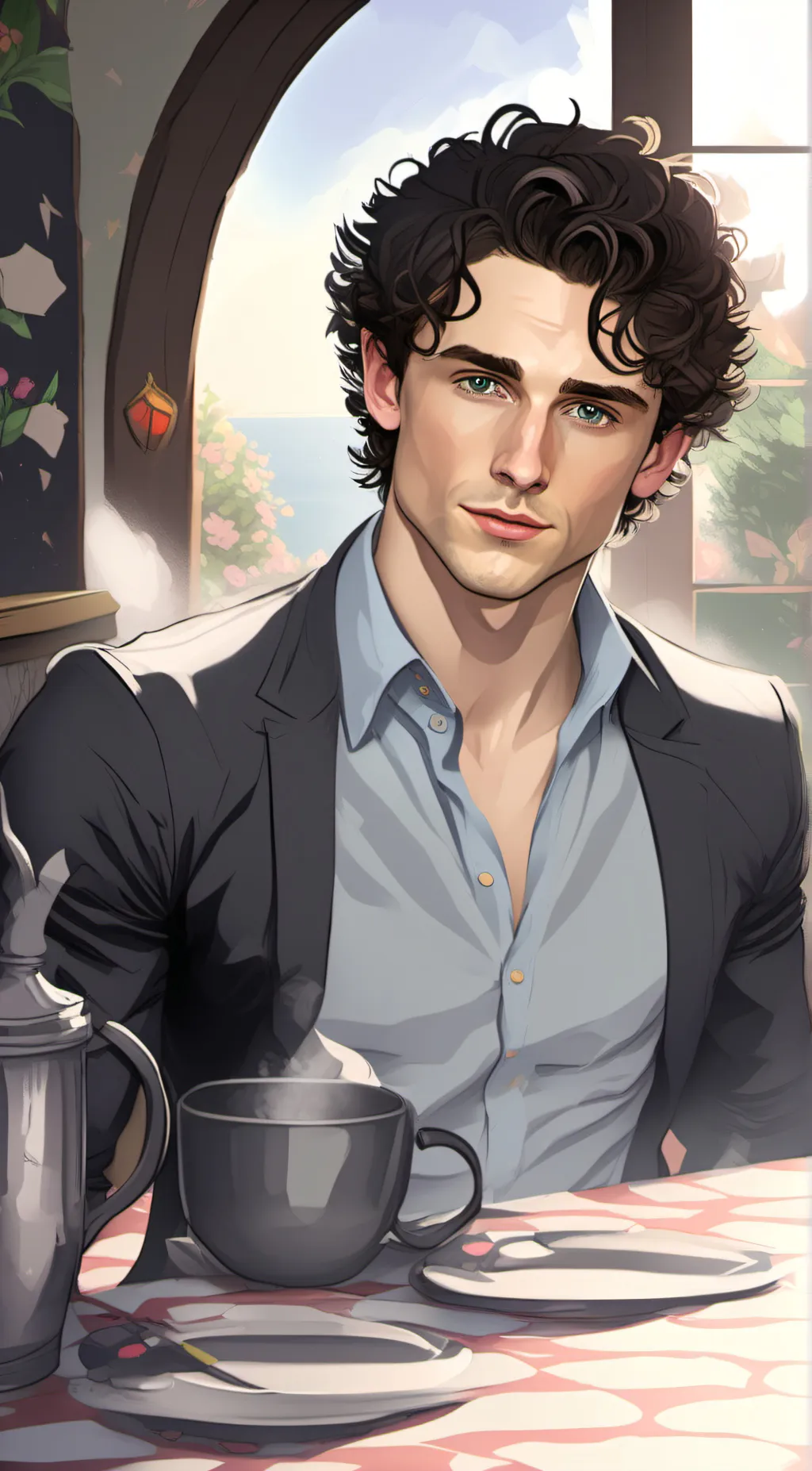 ai character: Timothy  background