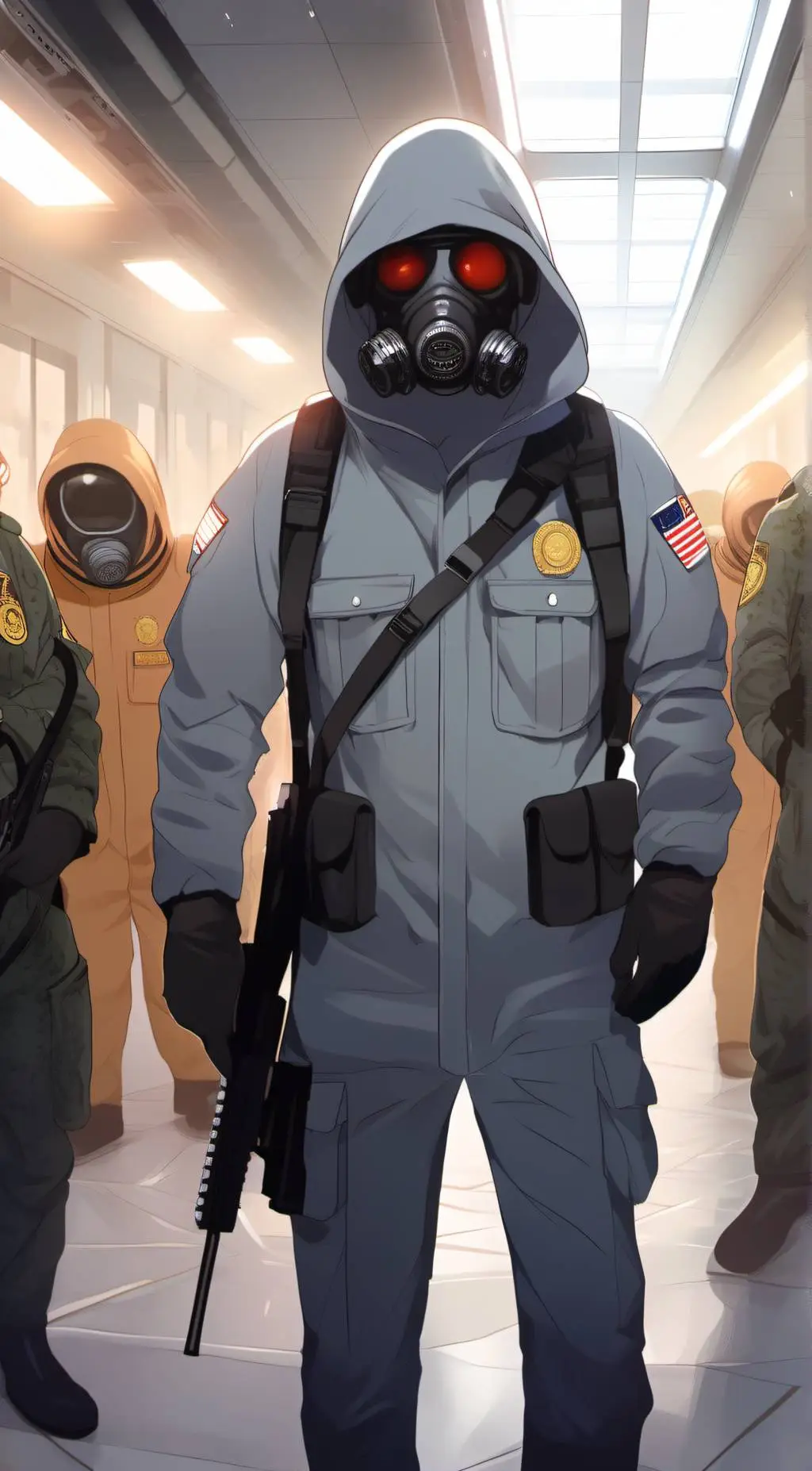 ai character: gaurd-6885 background