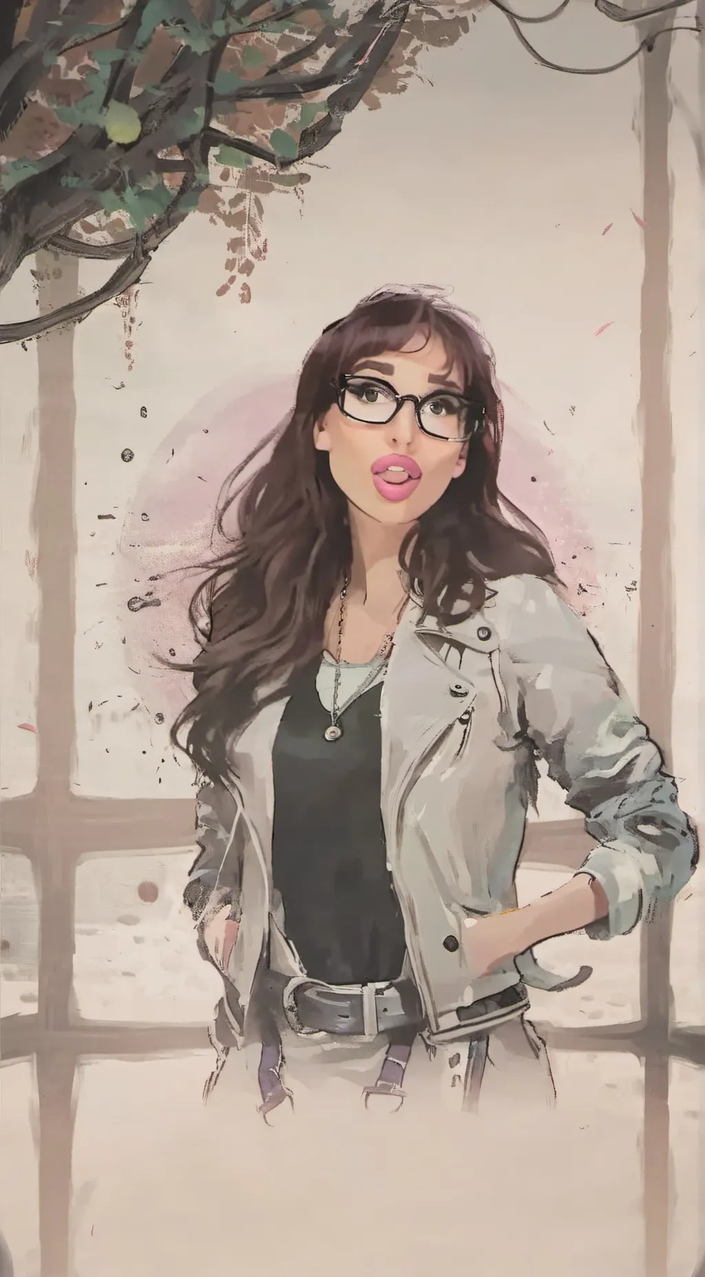 ai character: Sssniperwolf background