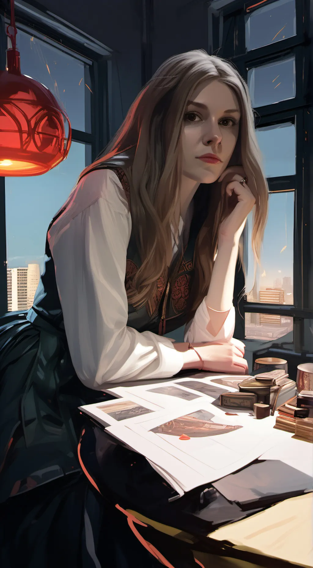 ai character: Sage background