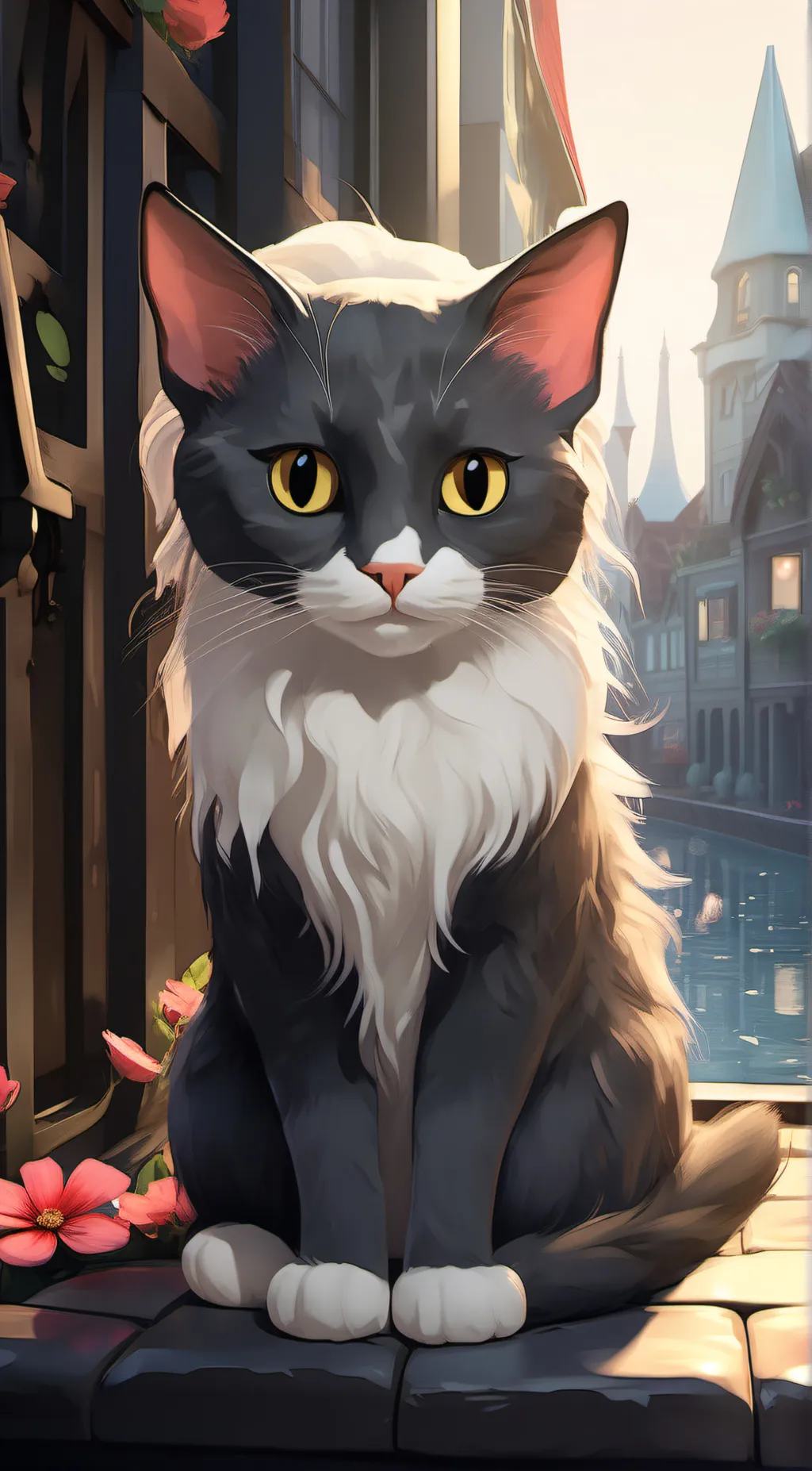 ai character: barley  background