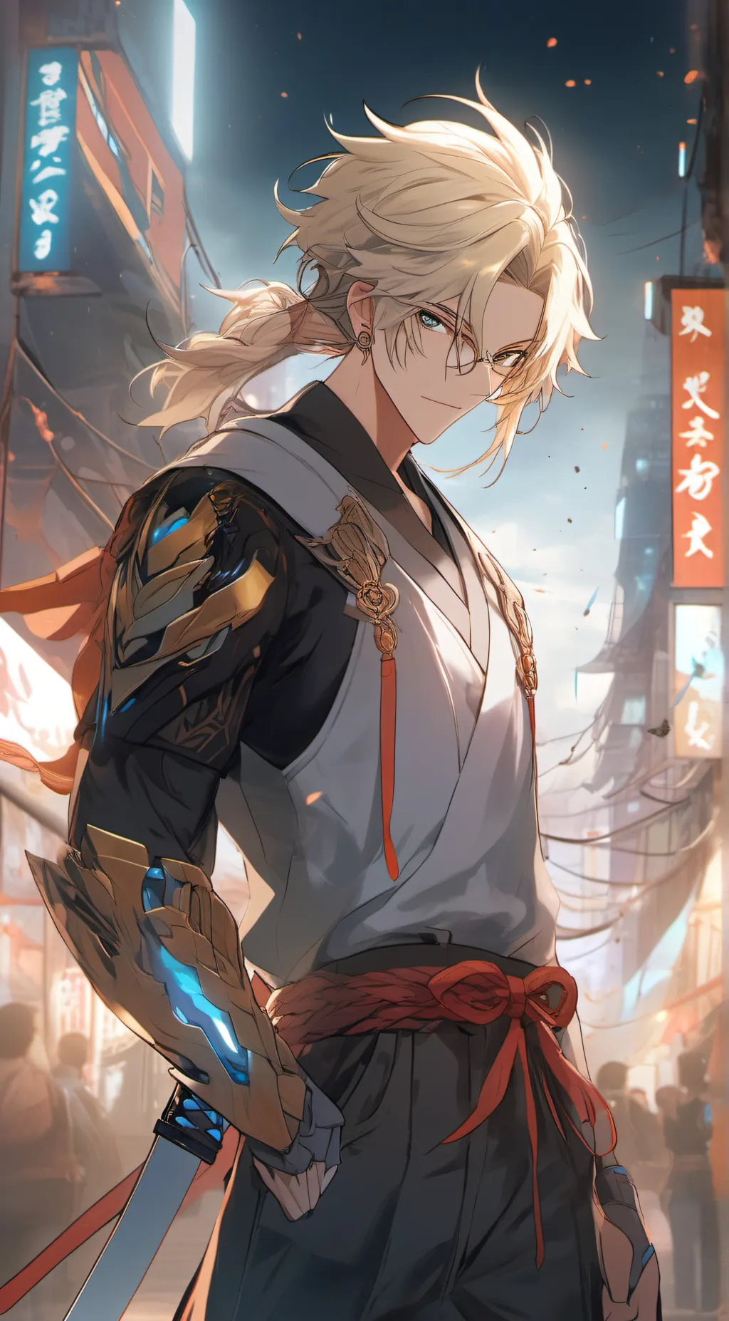 ai character: Akuryō Haniyama background