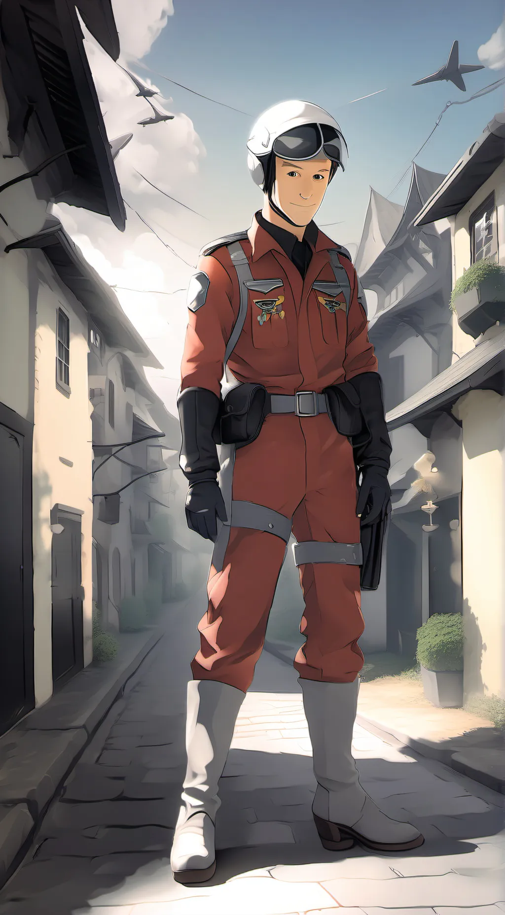 ai character: Captain mack background