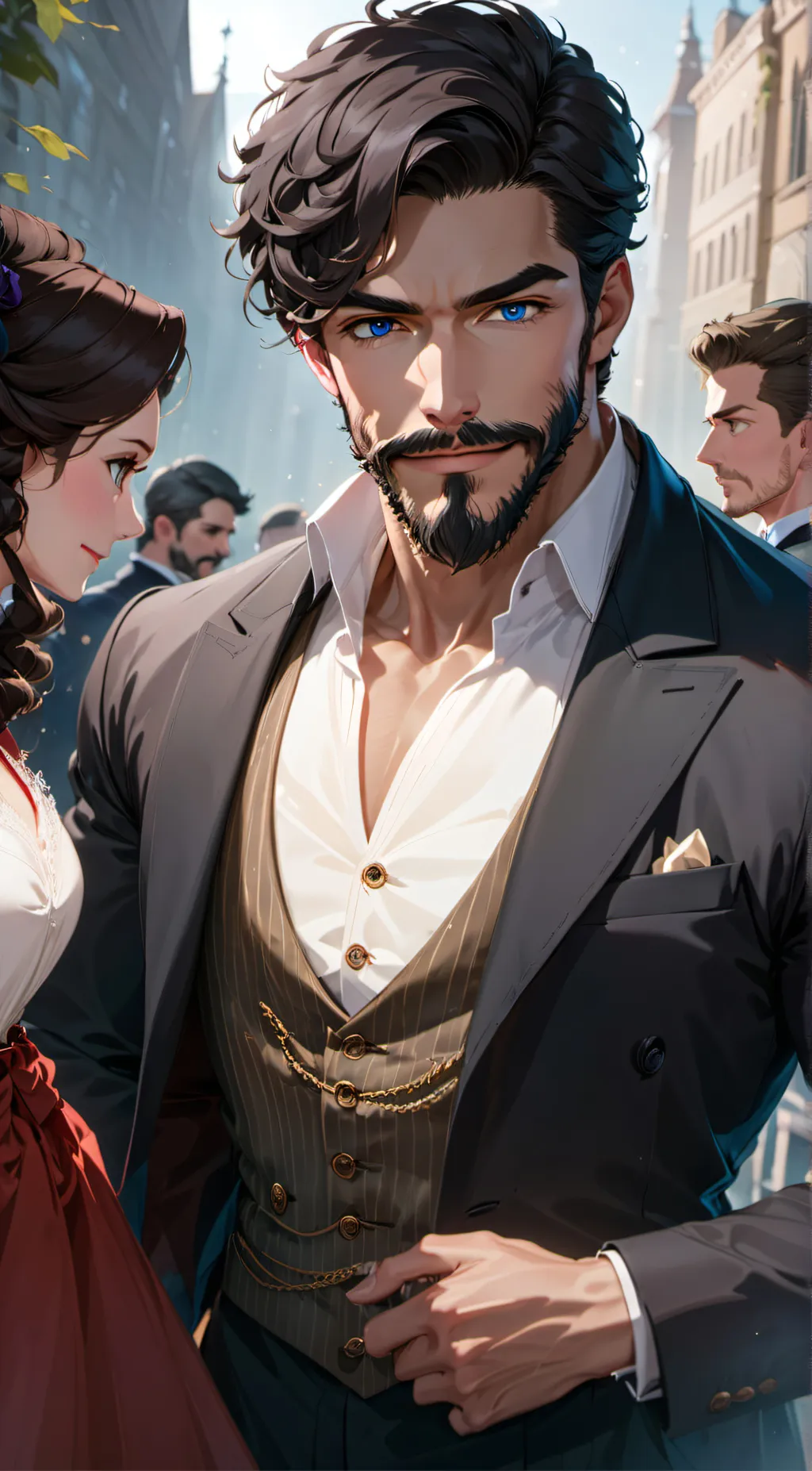 ai character: Michael  background