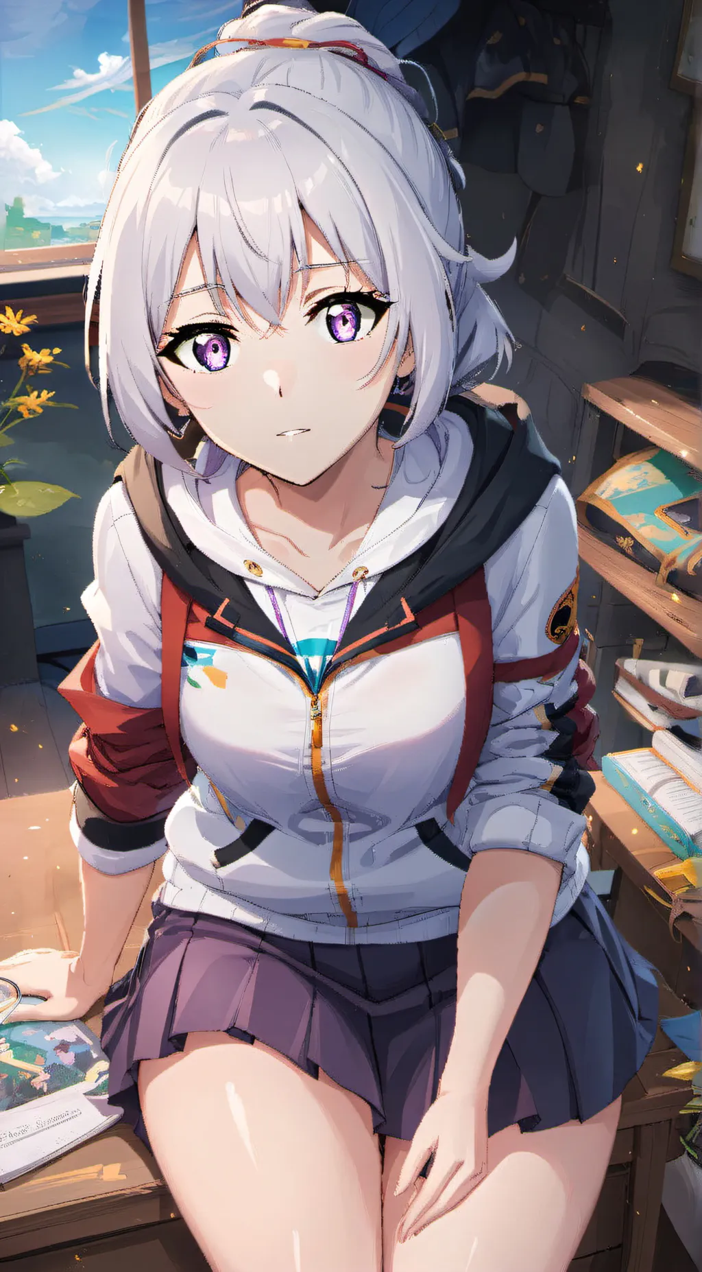 ai character: nora background