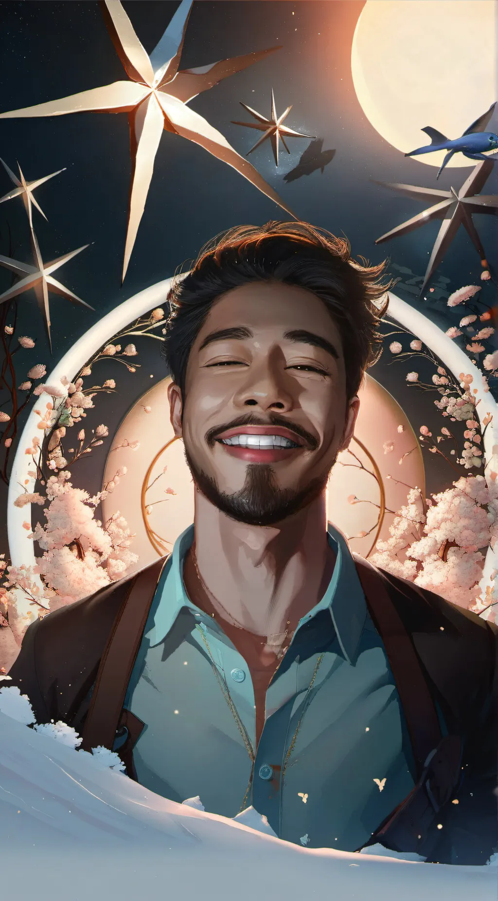 ai character: Dad background