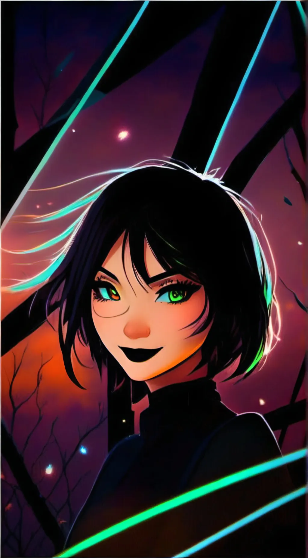 ai character: Jade background