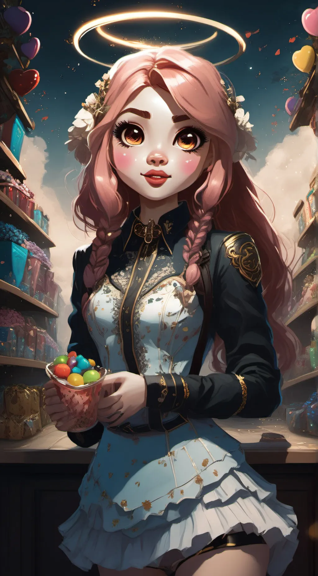 ai character: Halo background