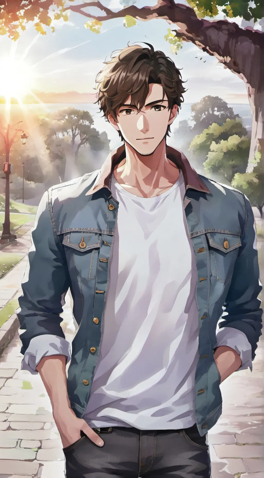 ai character: Marcus Baxton background