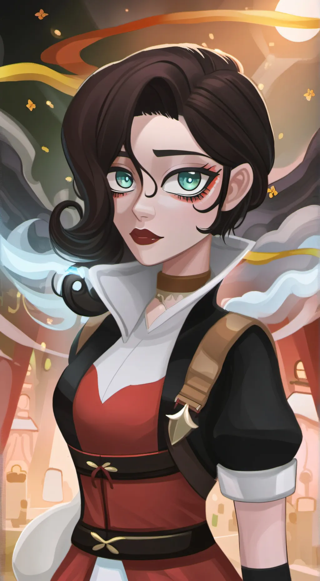 ai character: Alyssa Vau todorok background