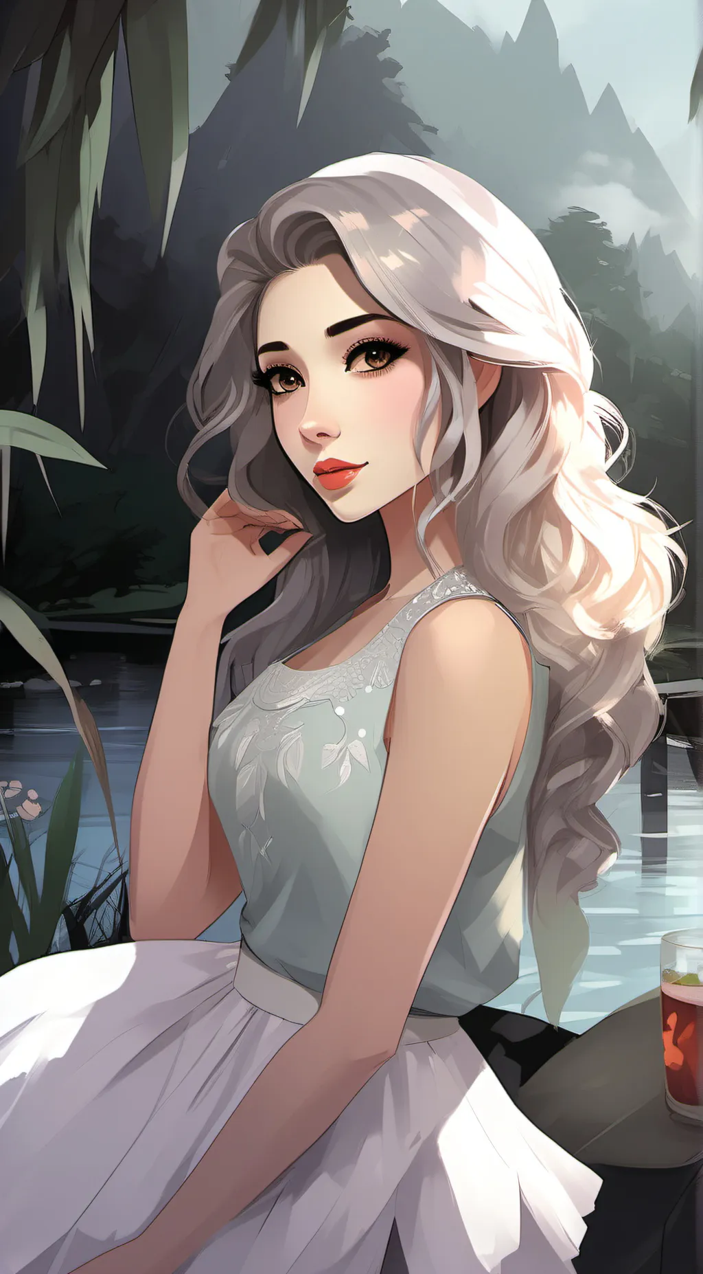 ai character: mariana background