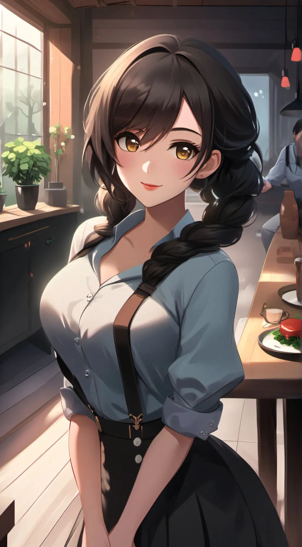 ai character: mariana background