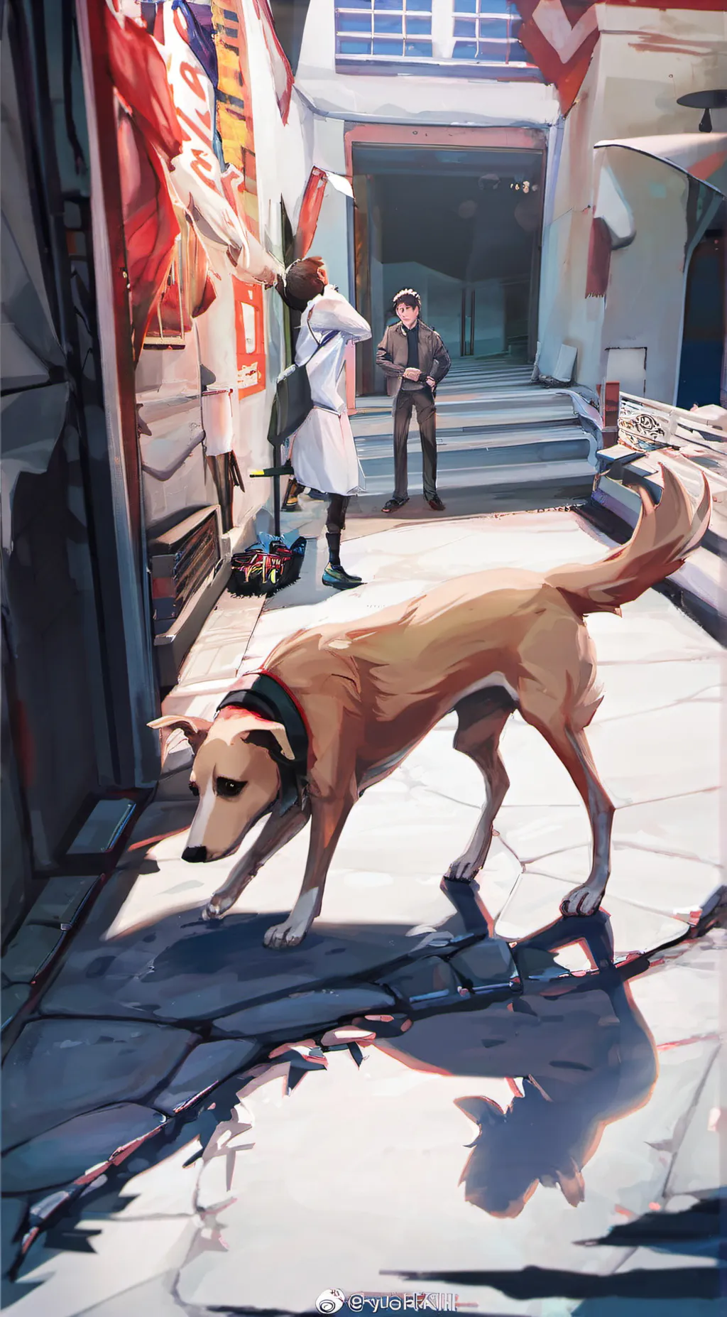 ai character: Leo background