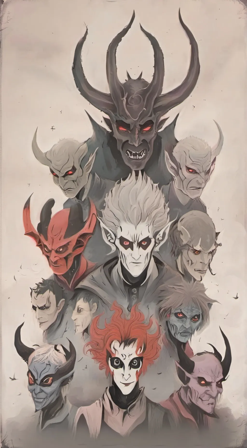 ai character: Demons background