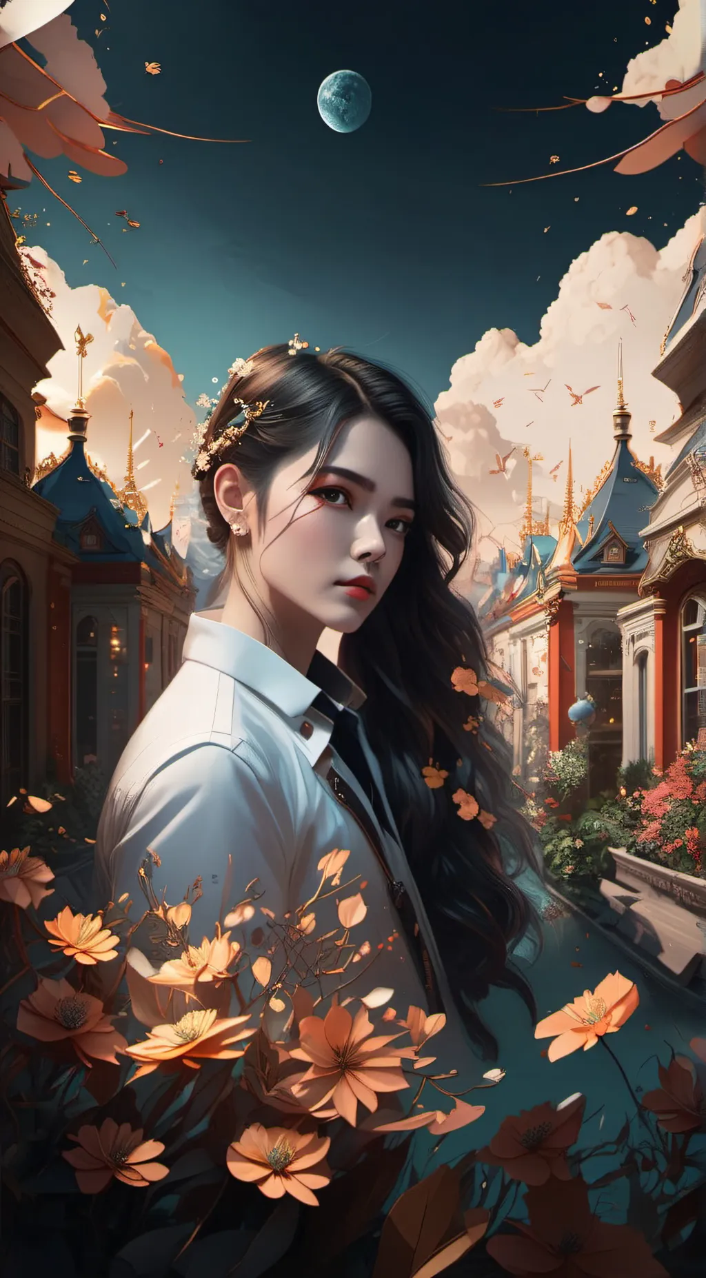 ai character: Maria  background