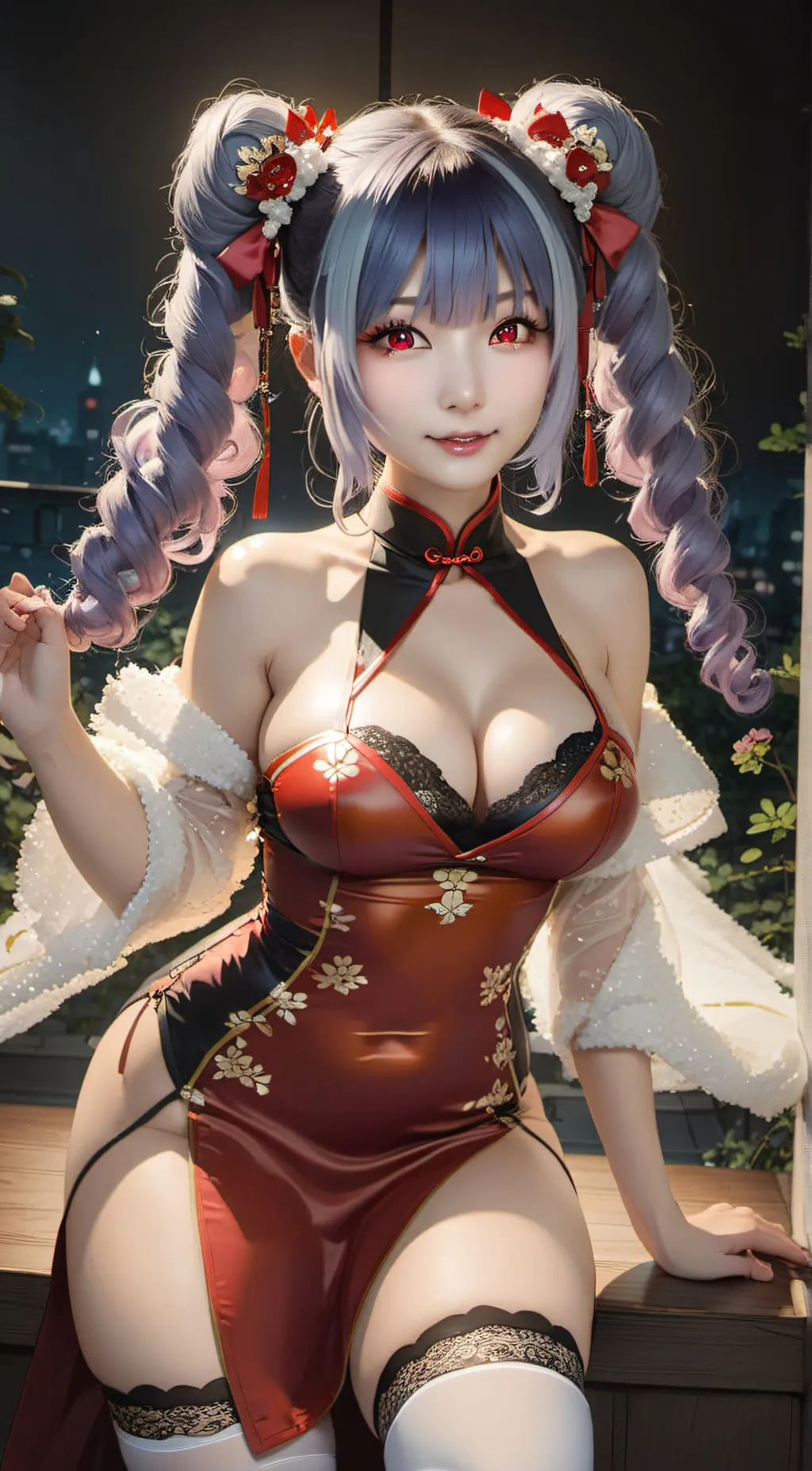 ai character: 澄缈 background