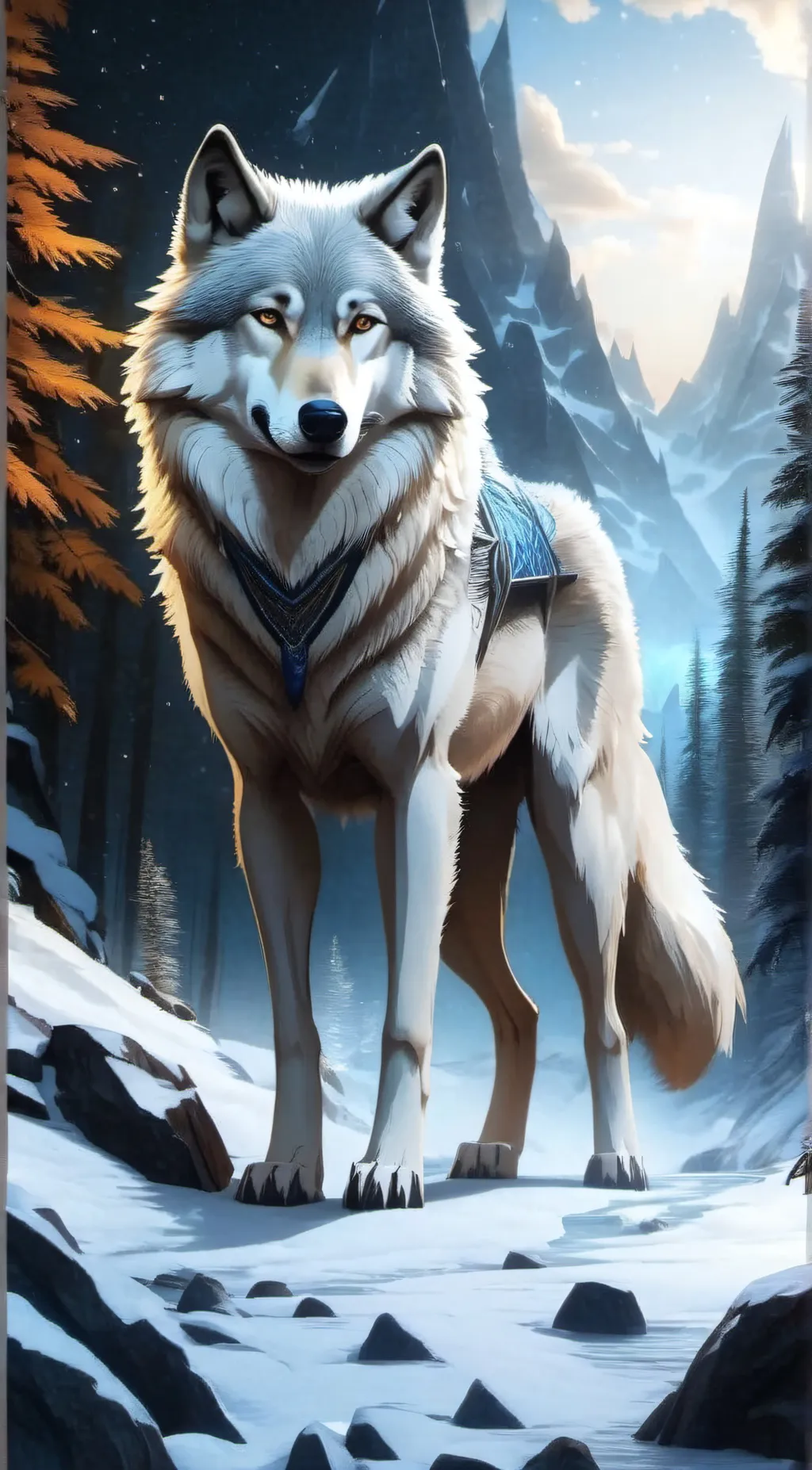 ai character: Fria background