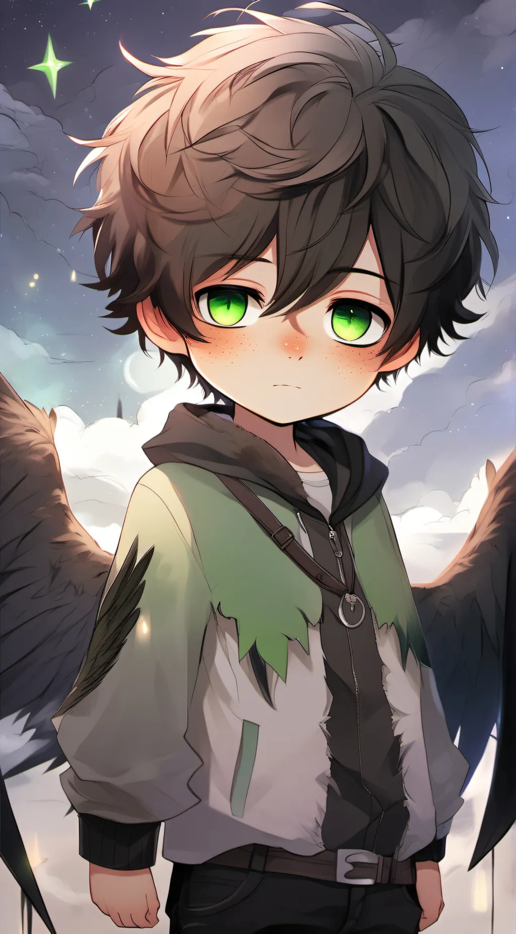 ai character: Spider background