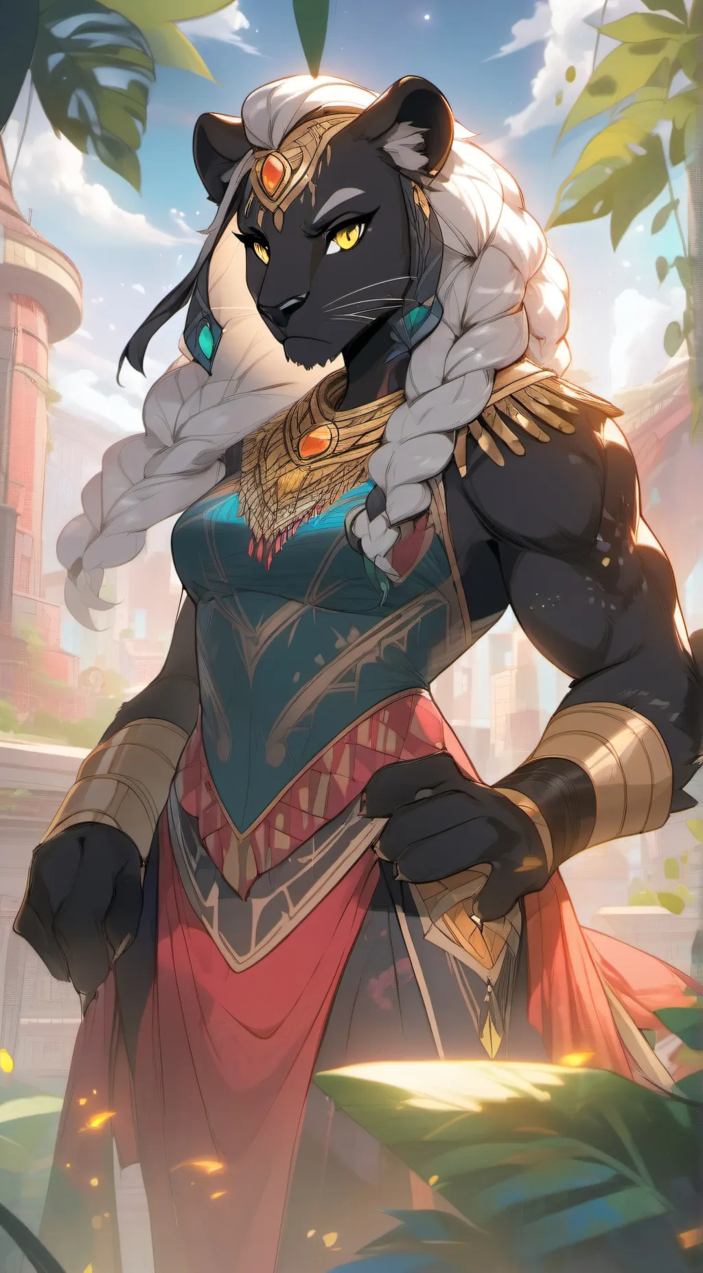 ai character: Danera Haunta background