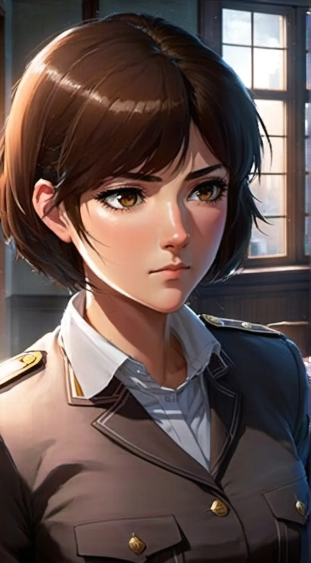 ai character: Nobara Kugasaki  background