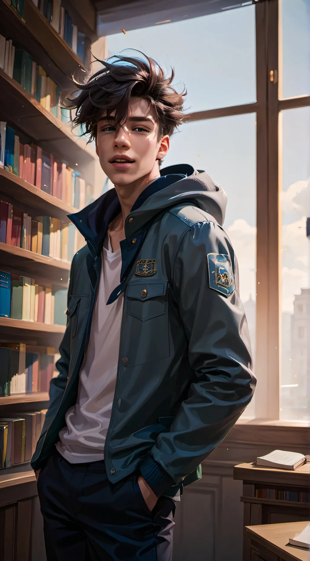 ai character: Alex background