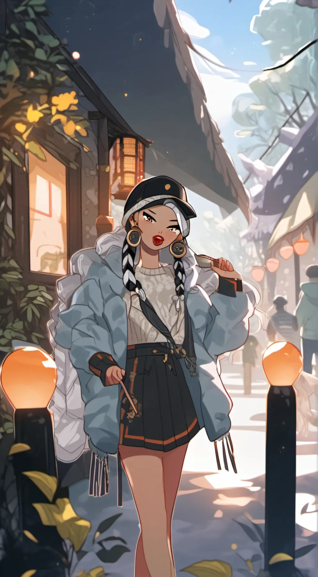 ai character: sofia background