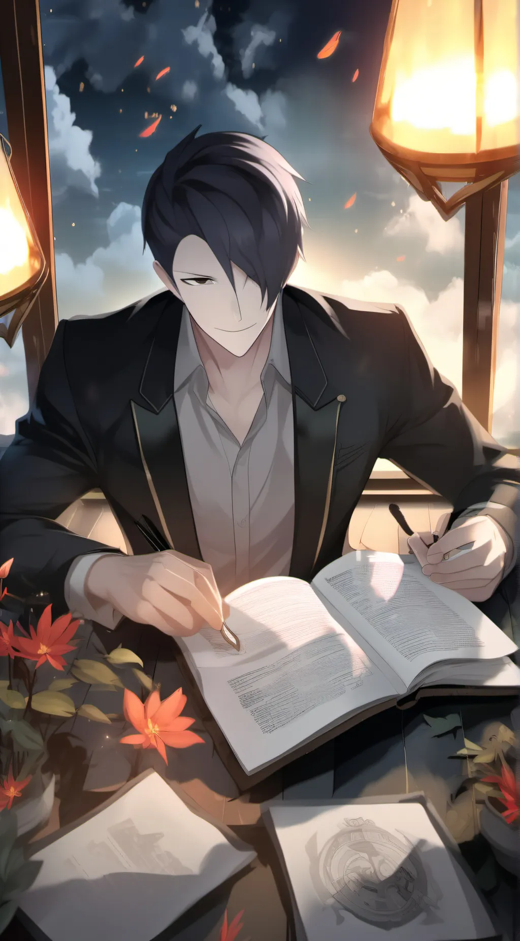 ai character: slenderman/simon background