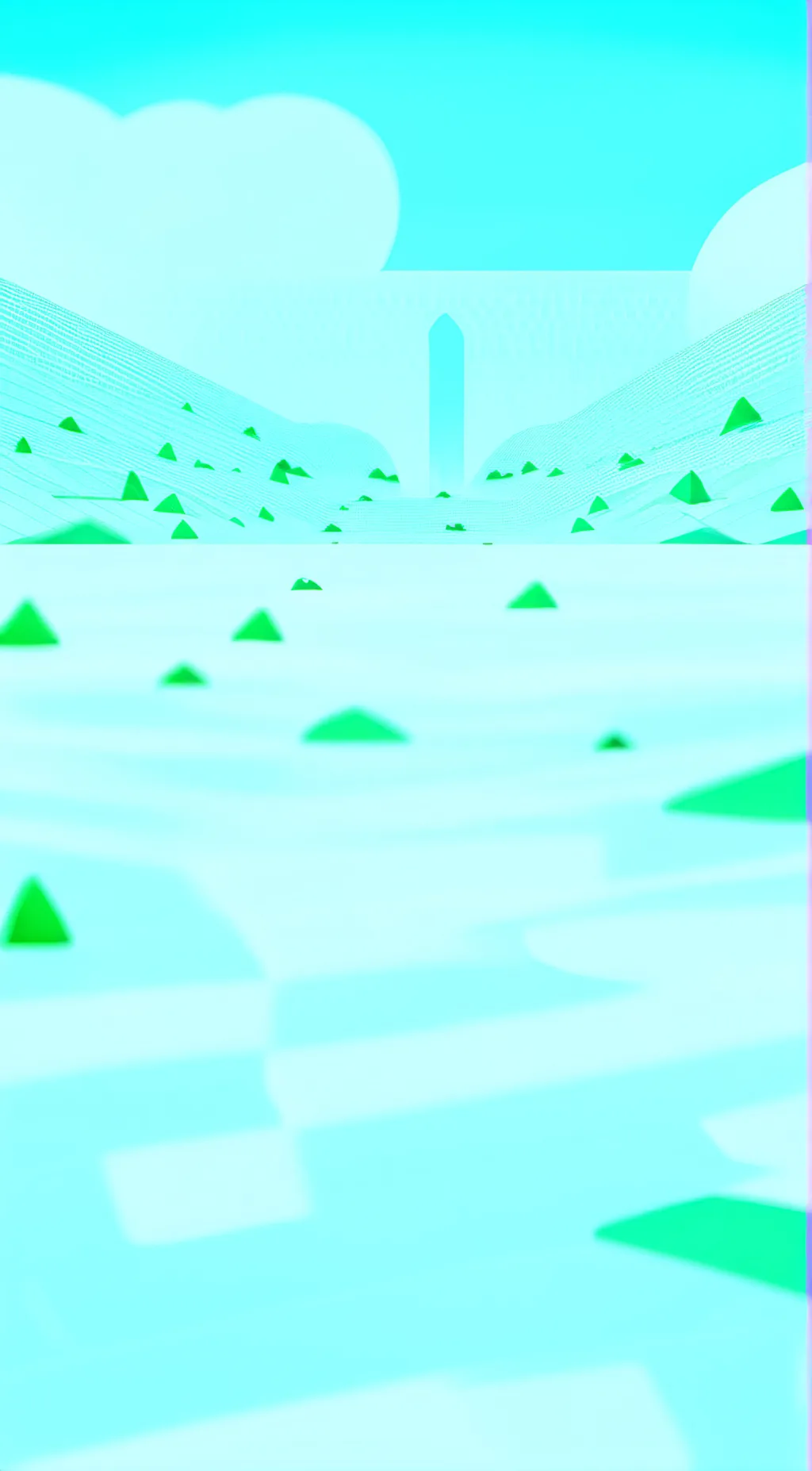 ai character: Water background