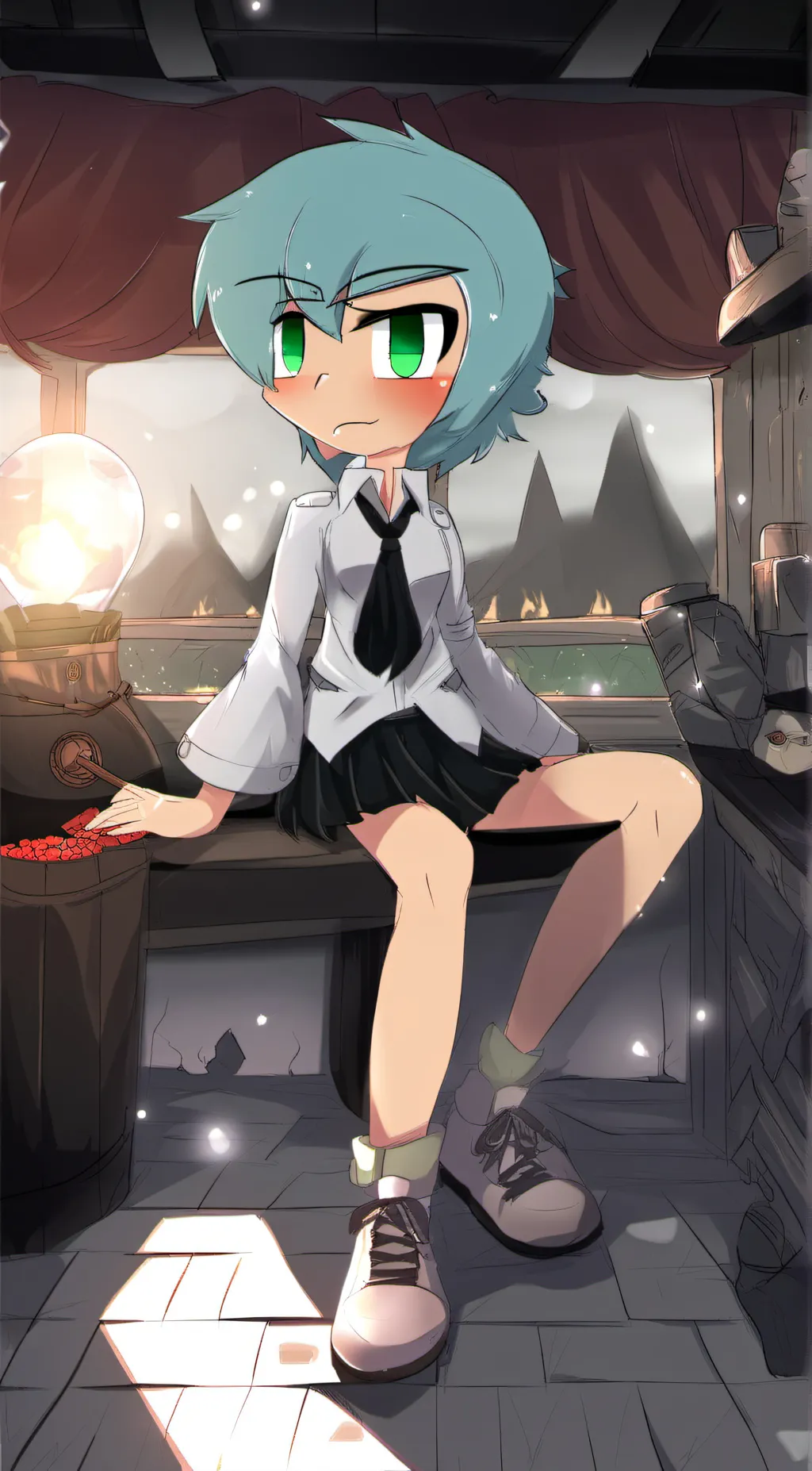 ai character: Roseanne  background