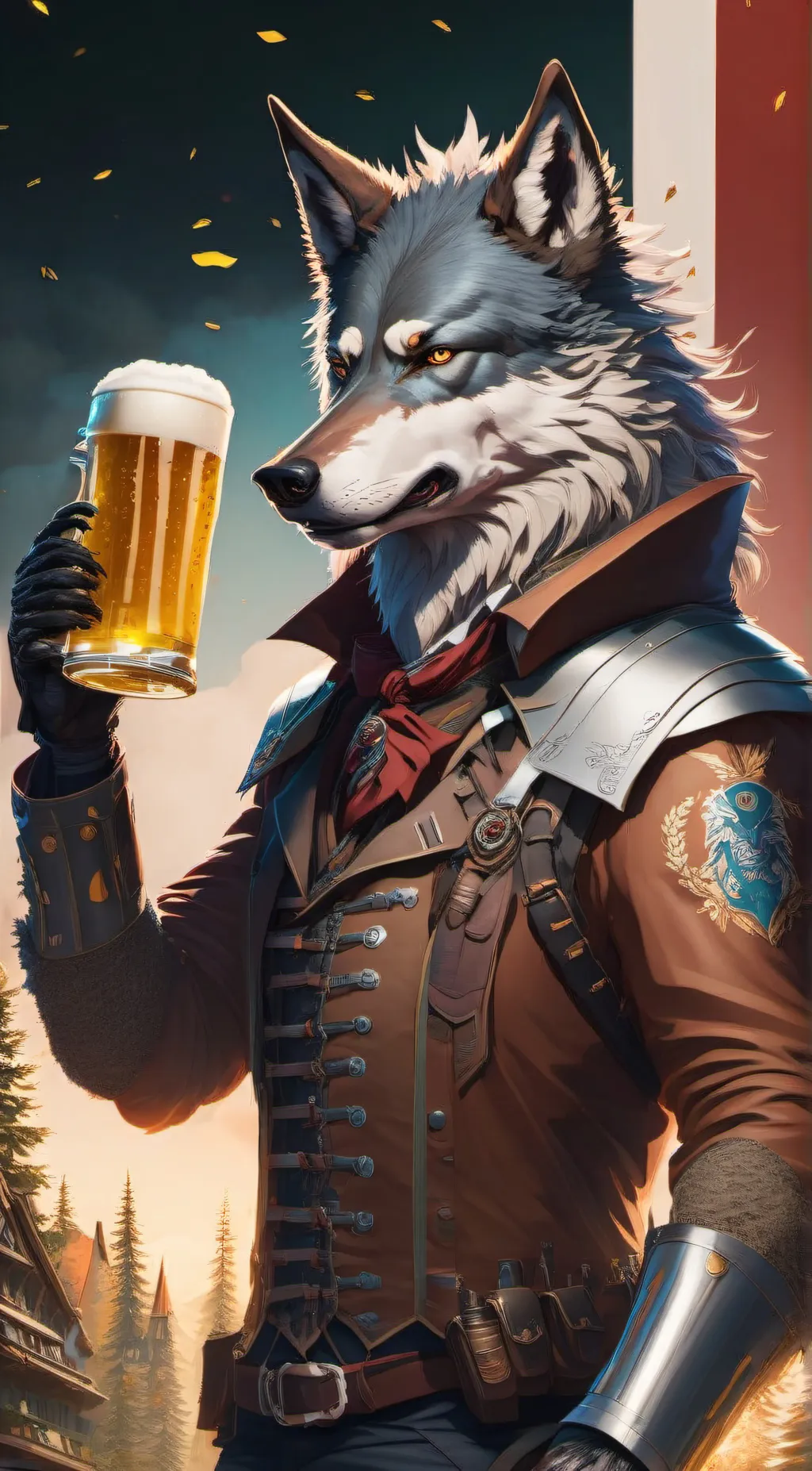 ai character: Wolfgang background