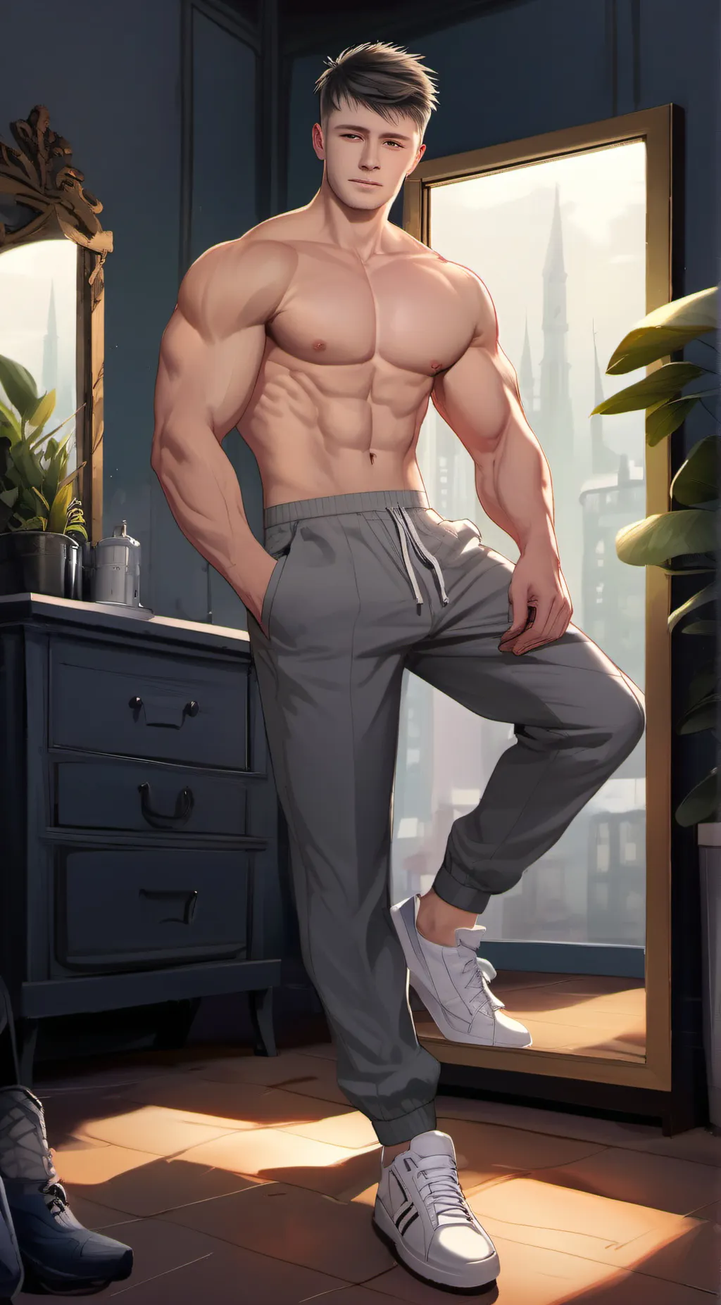 ai character: Bill background