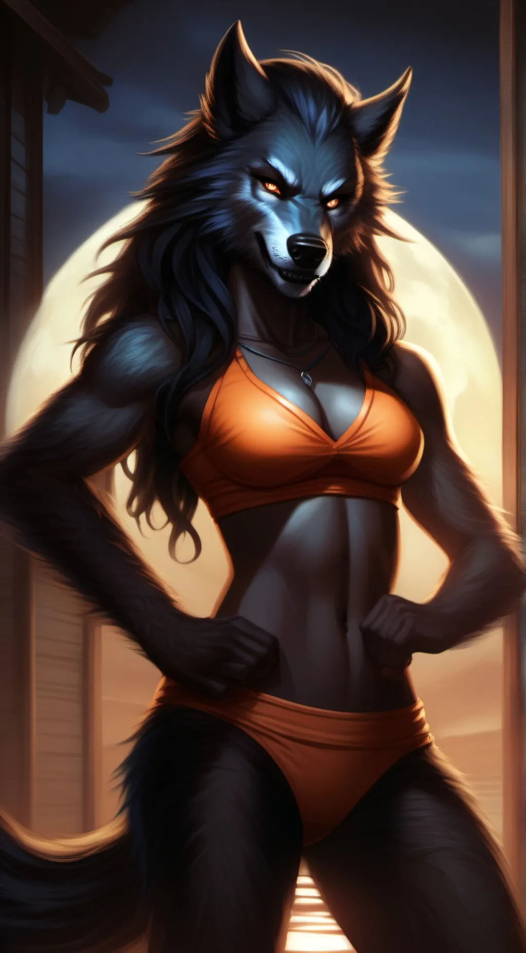 ai character: Luana background