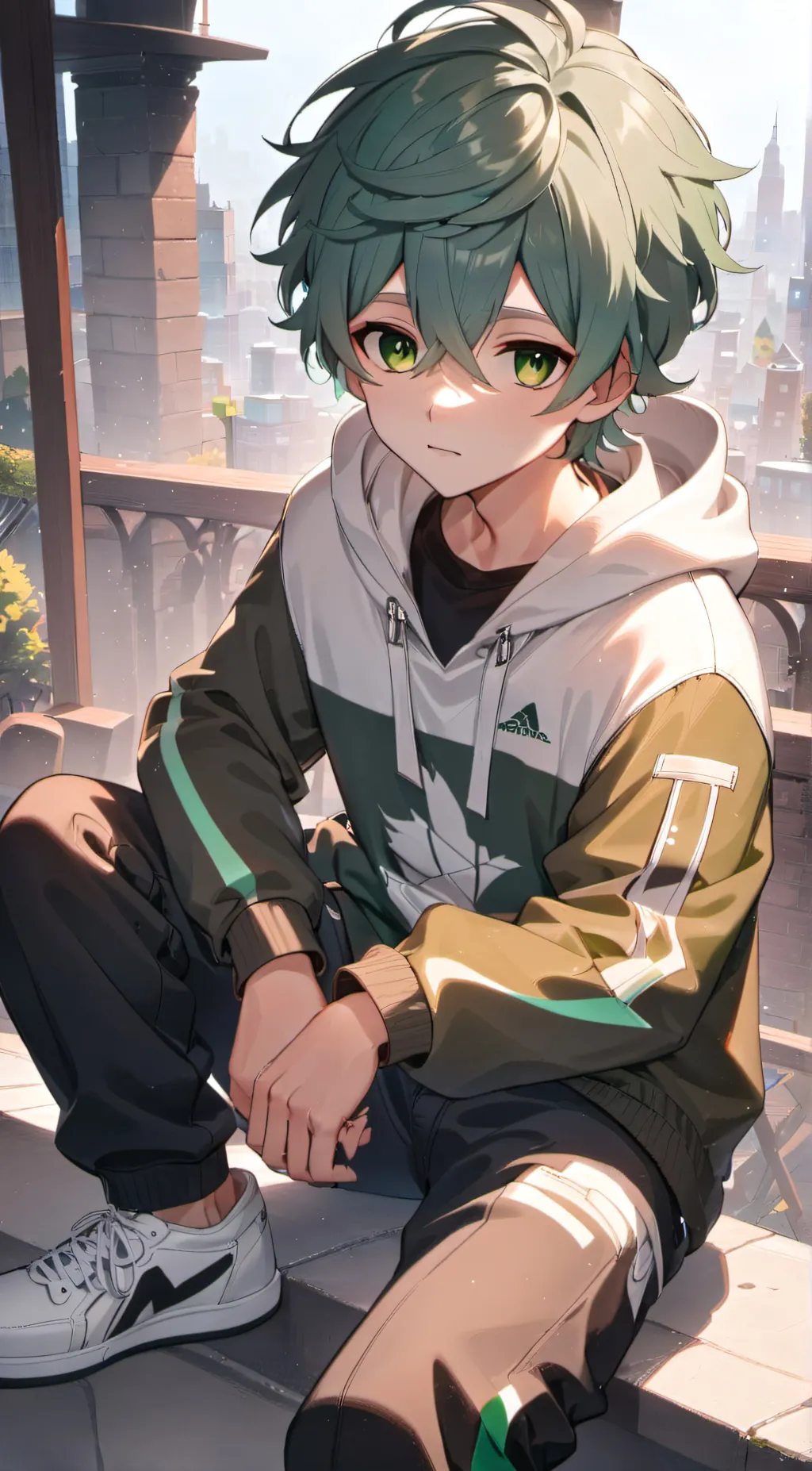 ai character: Nate background