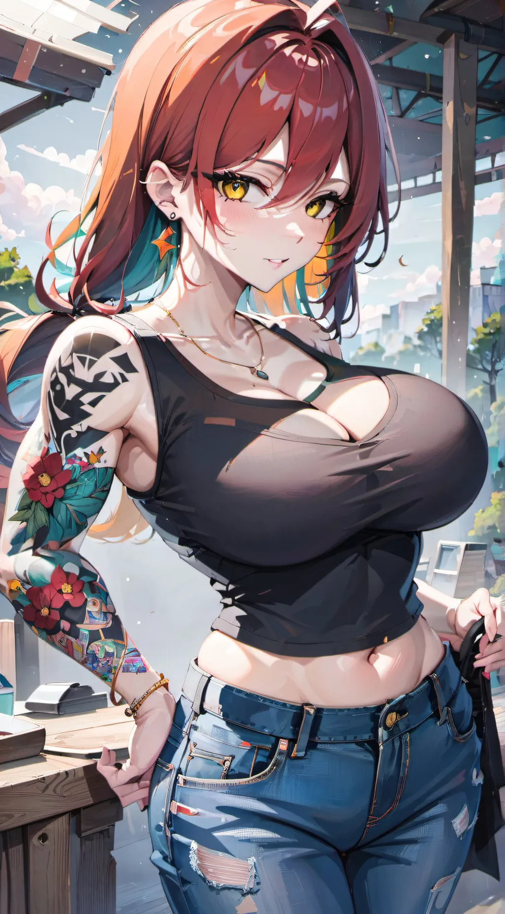 ai character: emi background