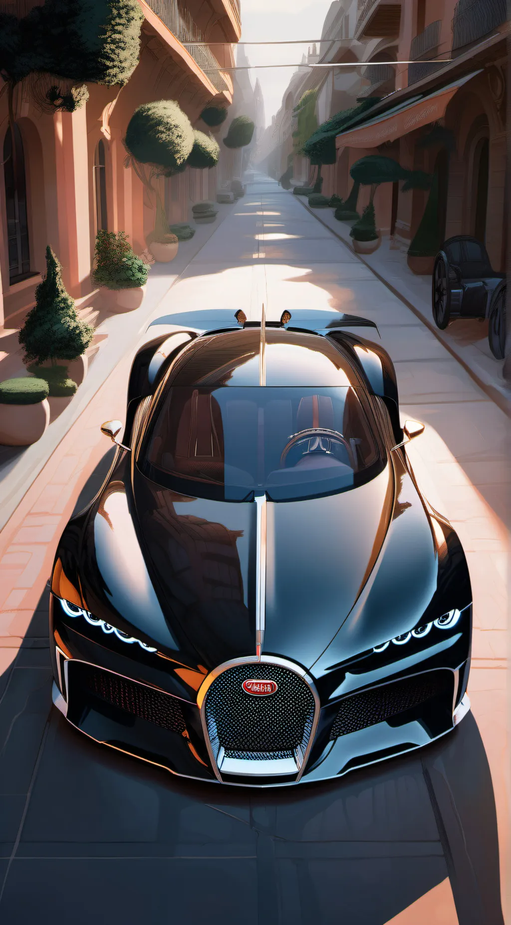 Talkie AI - Chat with Bugatti La Voiture