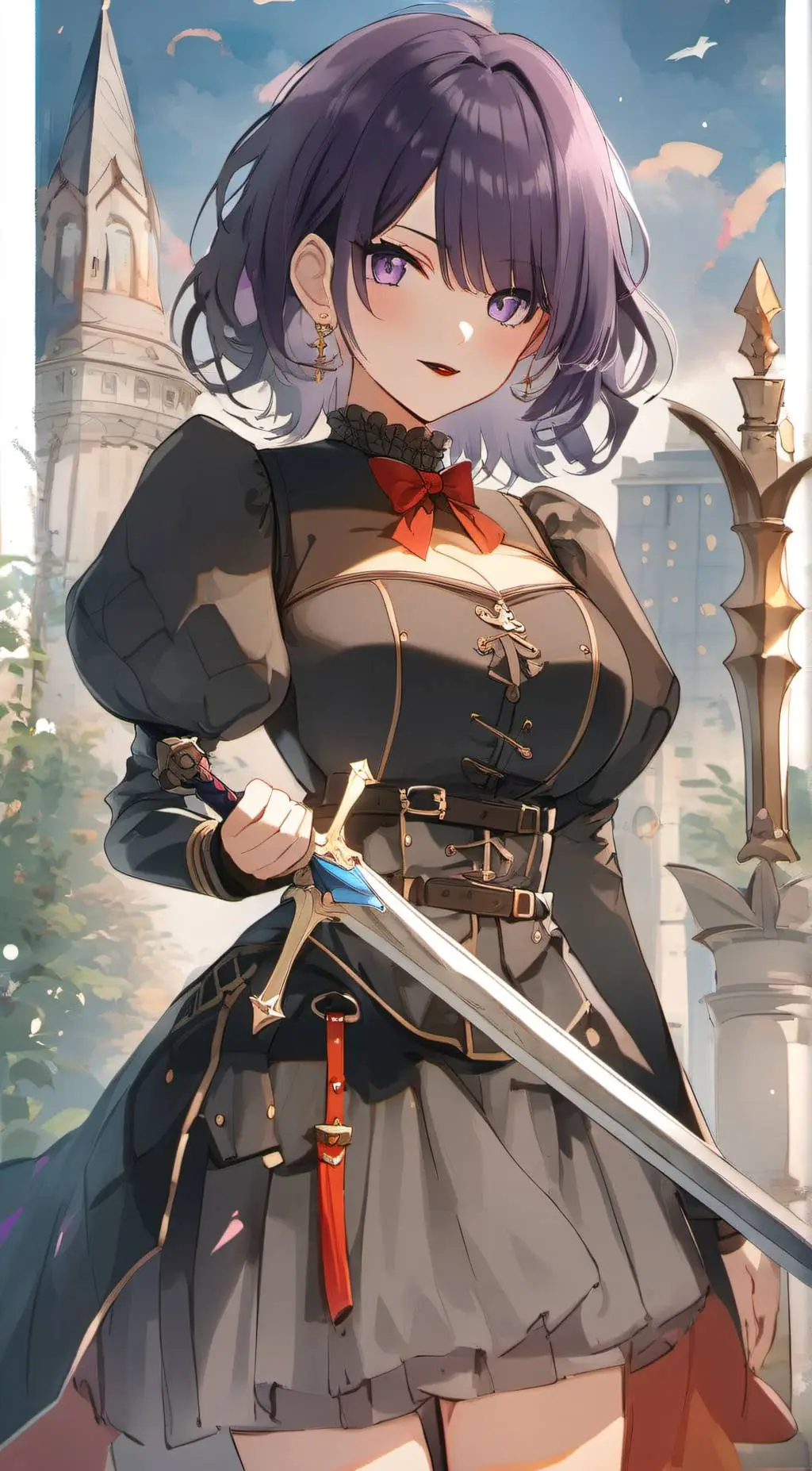 ai character: Knight Anastasia background